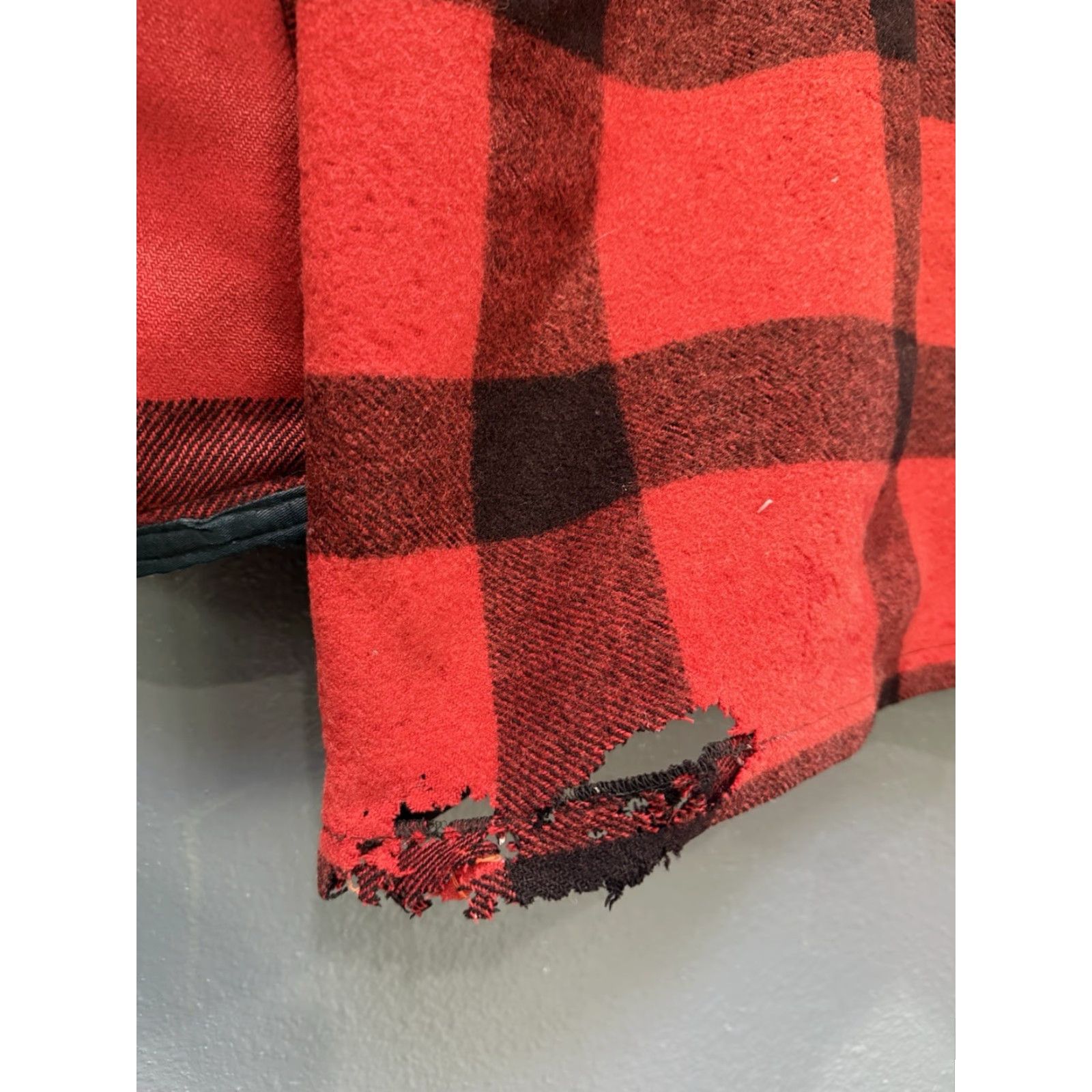 Eddie Bauer VINTAGE Eddie Bauer Jacket Wool Plaid Mackinaw Cruiser Hunting Red XL Mens 80s Size US XL / EU 56 / 4 - 7 Thumbnail