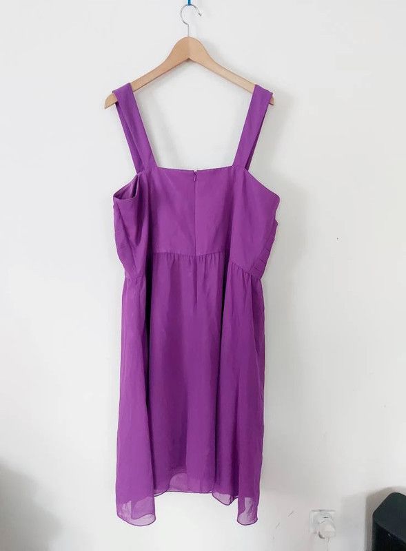 Vintage Jacques Vert dress 20 EU 48 Size XXL / US 16-18 / IT 52-54 - 5 Thumbnail