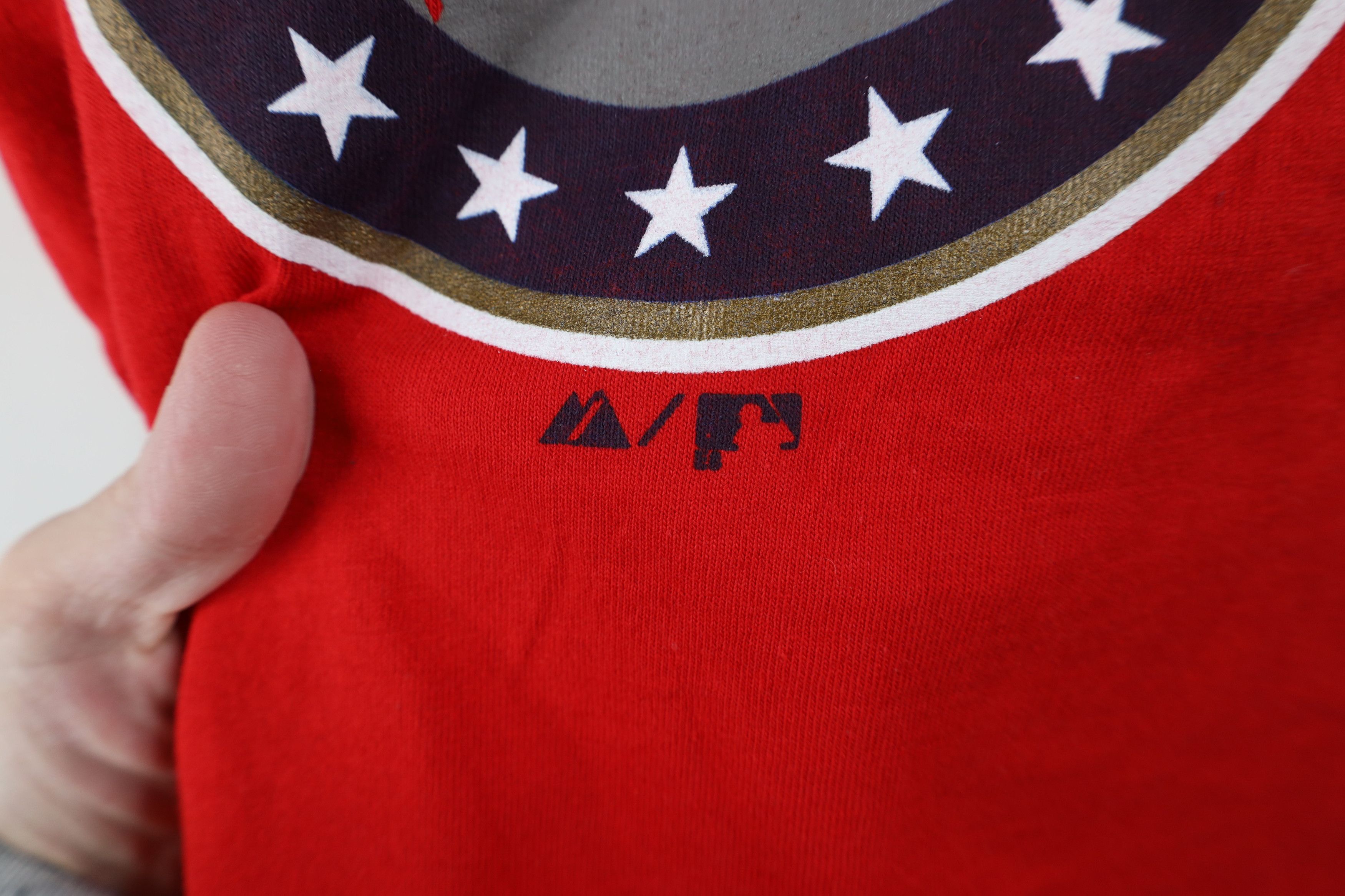 Majestic Vintage Majestic Spell Washington Nationals Baseball T-Shirt Size US XL / EU 56 / 4 - 5 Thumbnail
