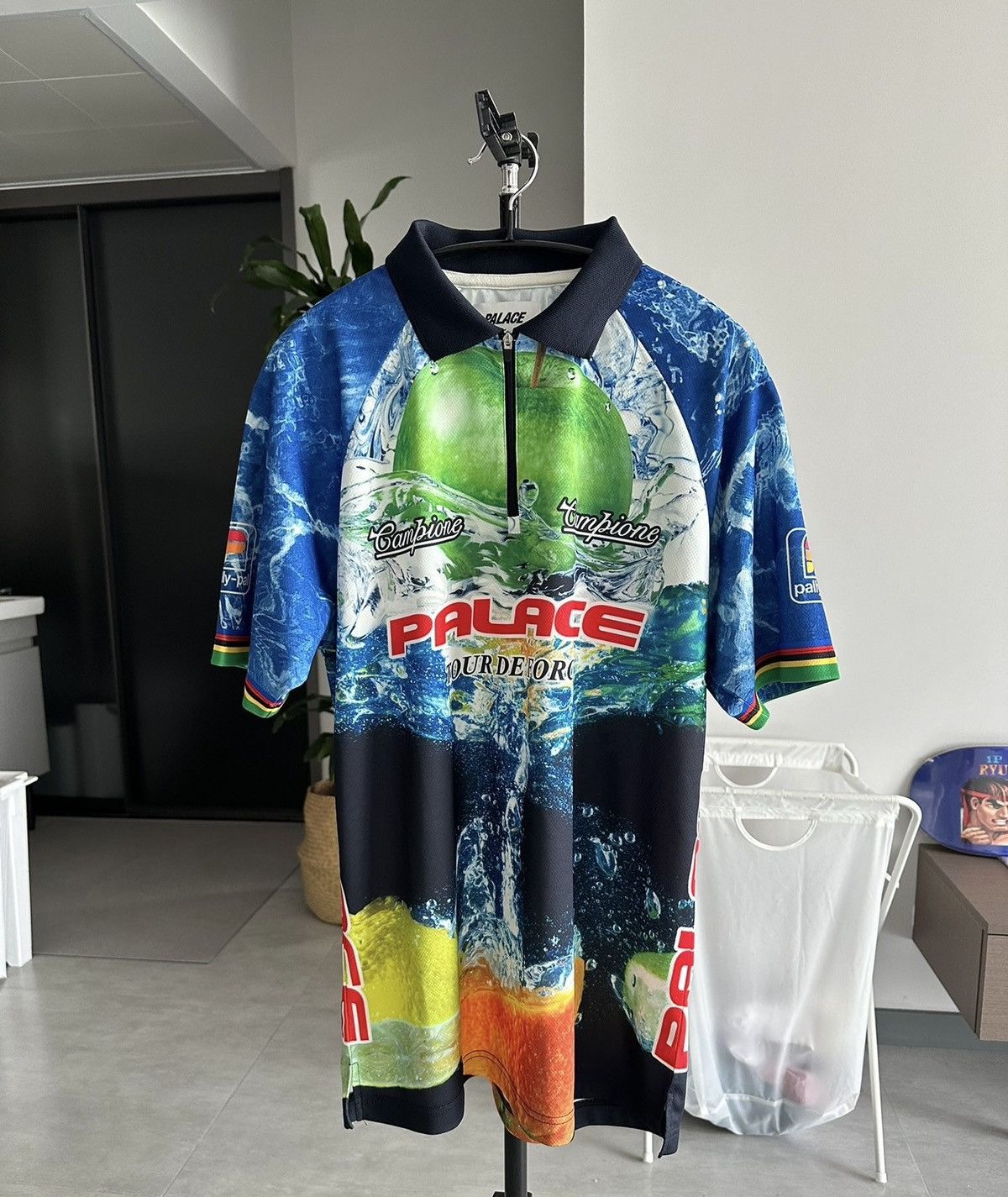 Palace Palace x Rapha Tour de Force Apple Jersey Green – Size M