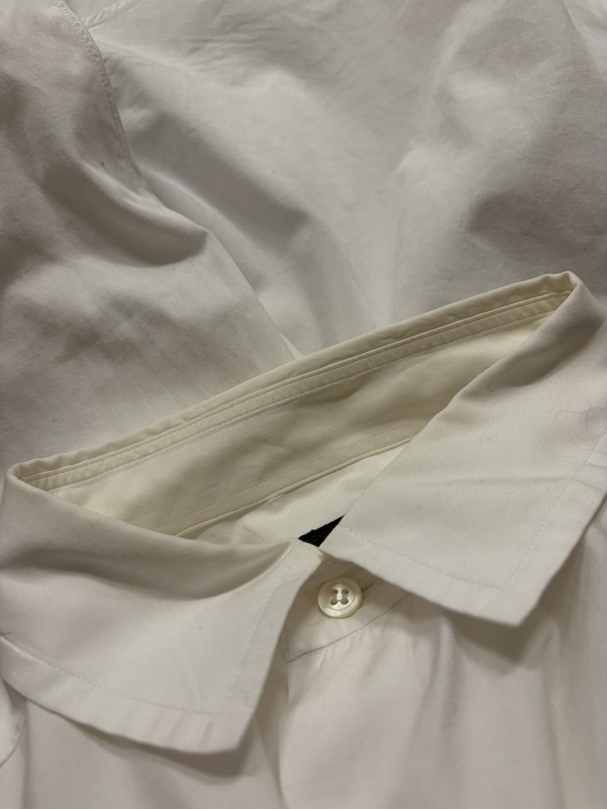 Comme des Garcons Homme Plus 1998 White Button Up Shirt Size US L / EU 52-54 / 3 - 6 Thumbnail