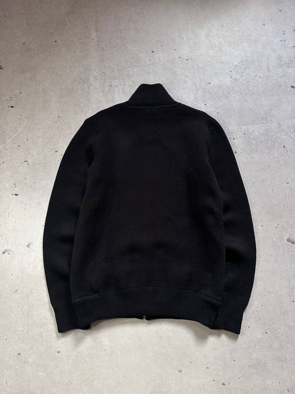G-Star G-Star RAW Black Full Zip Knit Sweater Jacket Logo L Y2K Size US L / EU 52-54 / 3 - 9 Thumbnail