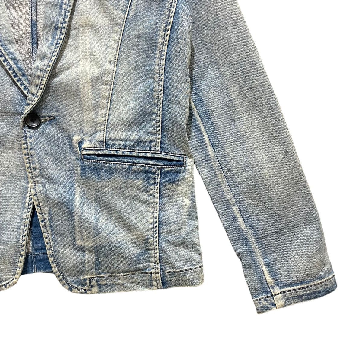 If Six Was Nine × Japanese Brand × semanticdesign Semantic Design Distressed Denim Jacket Size US S / EU 44-46 / 1 - 5 Thumbnail
