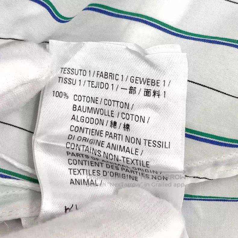 Balenciaga Balenciaga Color Blocked Logo Letter Printed Cotton Adjust Size XS / US 0-2 / IT 36-38 - 7 Thumbnail