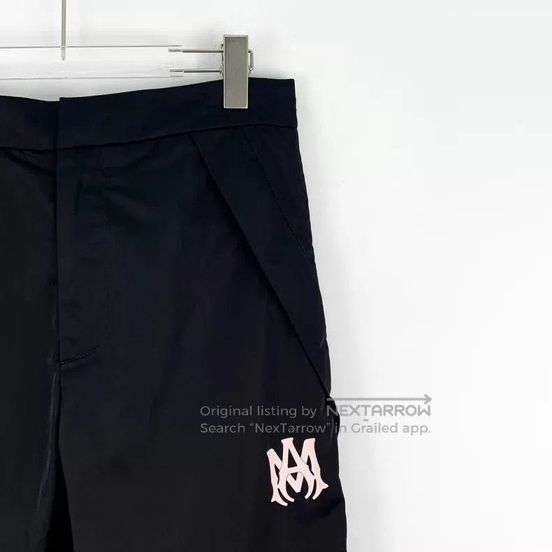 Amiri Amiri Black Logo Printed Sports Pants, Long Length Size US 32 / EU 48 - 3 Thumbnail