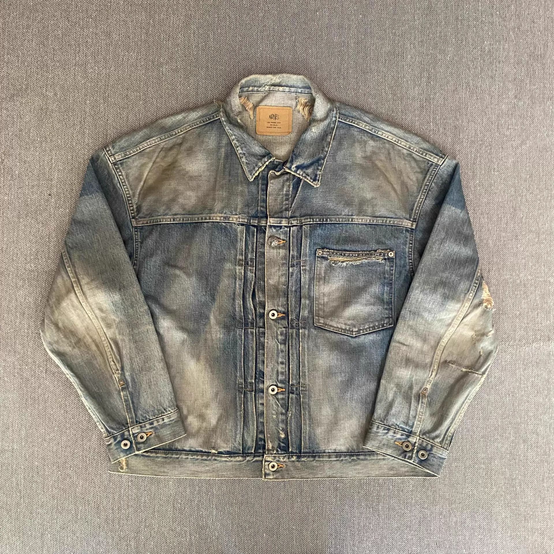 Madness Madness 9th Anniversary Japan Made Denim Jacket L Size US L / EU 52-54 / 3 - 1 Thumbnail