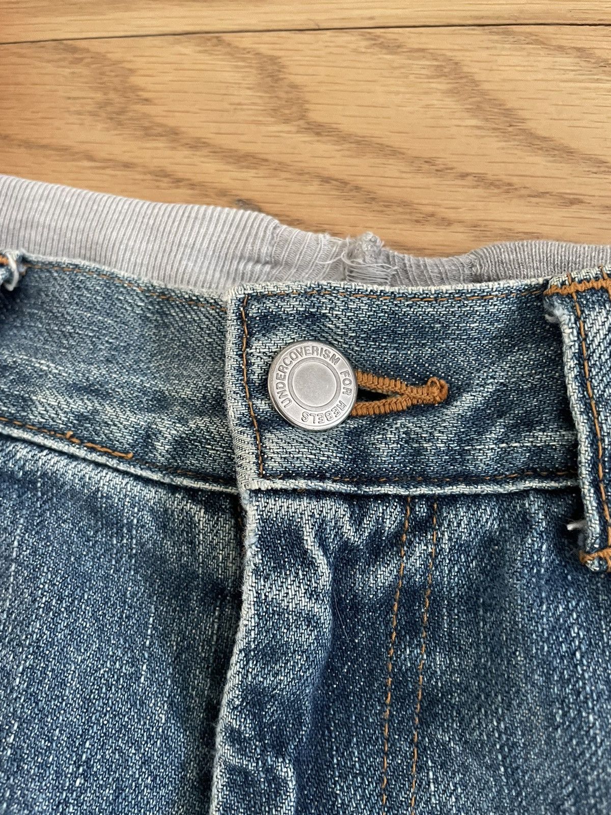 Undercover Undercover “IMMADTOO” Hybrid Denim Size US 29 - 6 Thumbnail