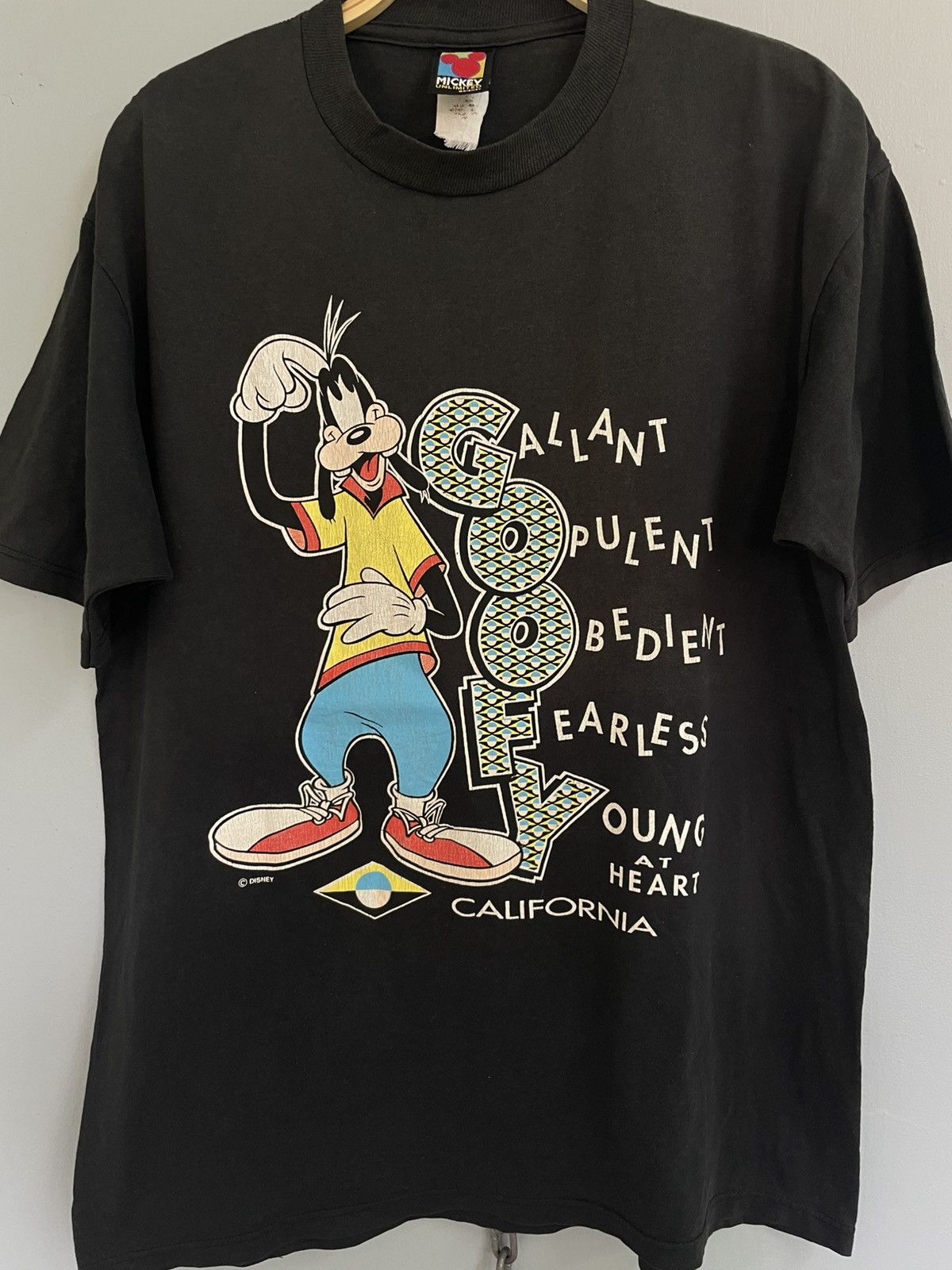 Disney Vintage 90s Goofy Disney t shirt Size US L / EU 52-54 / 3 - 3 Thumbnail