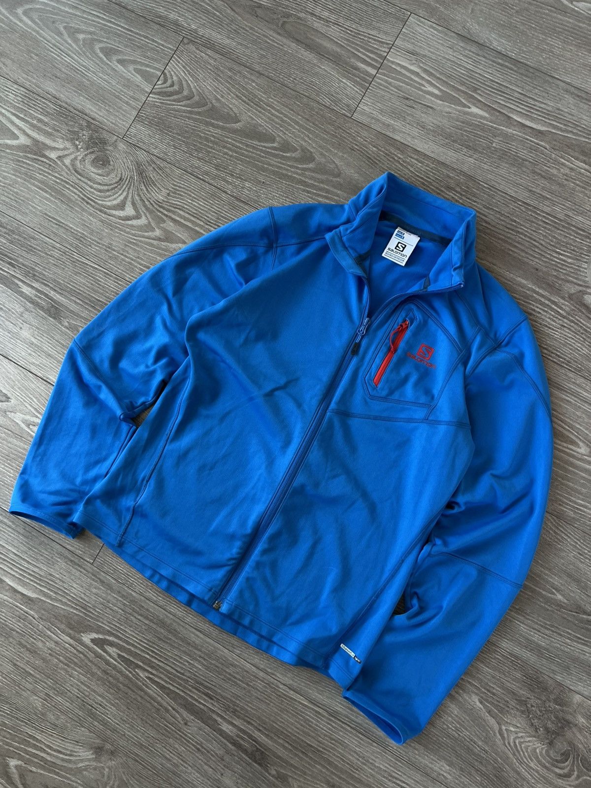 Salomon Salomon Advanced Skin Warm Zip Chest Pocket Sweatshirt Size US S / EU 44-46 / 1 - 8 Thumbnail