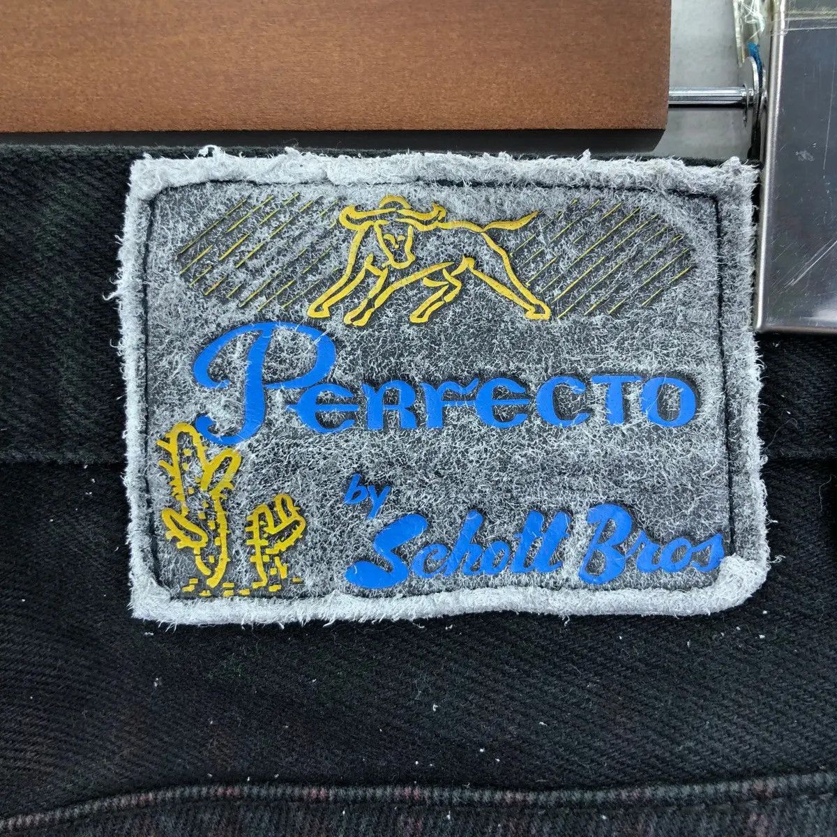 Schott Vintage 90’ SCHOTT PERFECTO BROS NYC Straight Jeans Denim Size 28" / US 6 / IT 42 - 7 Thumbnail