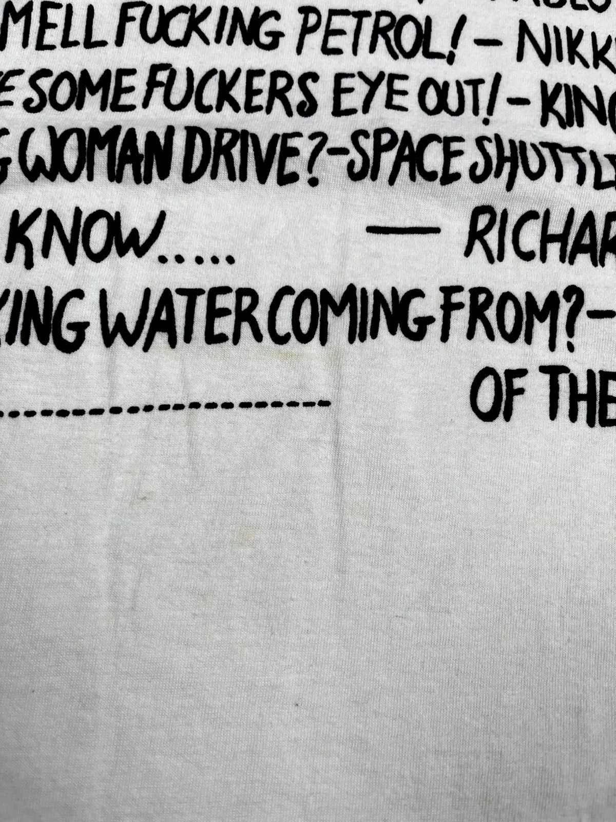 Band Tees THE WORLD'S TEN GREATEST "FUCKS" Size US L / EU 52-54 / 3 - 3 Thumbnail
