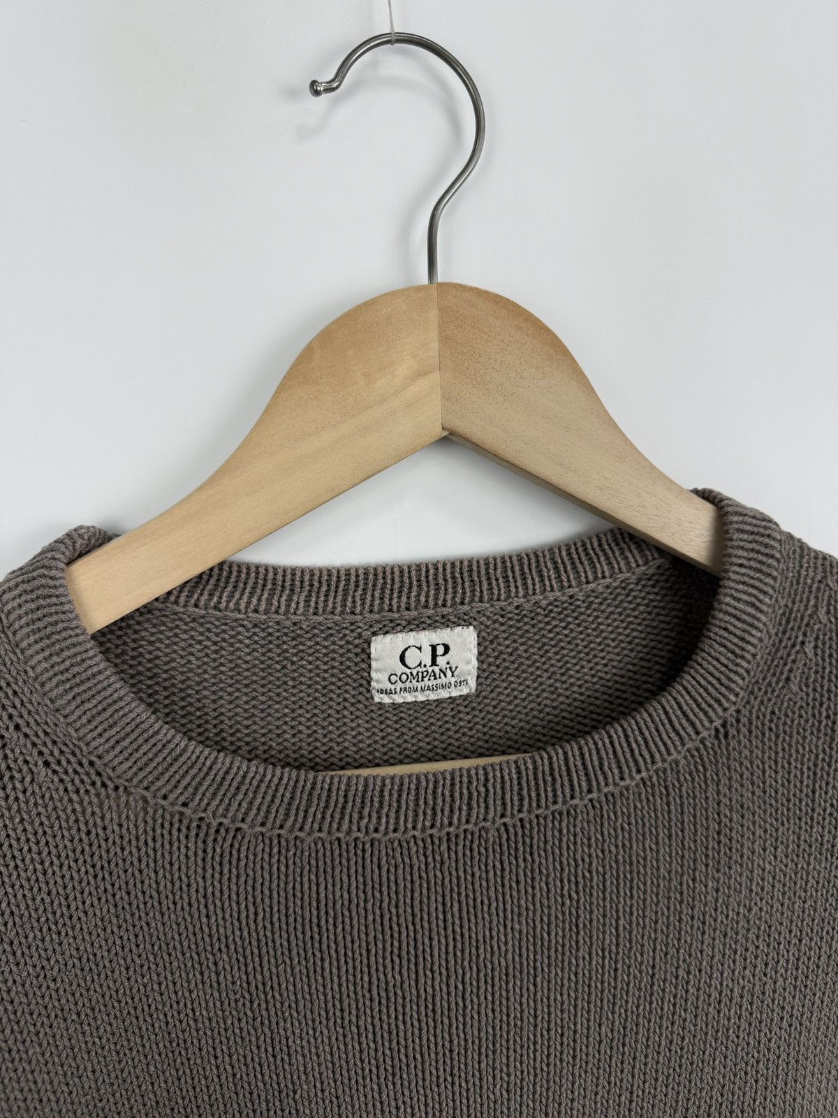 C.P. Company 🇮🇹 Vintage 80s C. P. Company Massimo Osti Knit Sweater Italy Size US XL / EU 56 / 4 - 7 Thumbnail