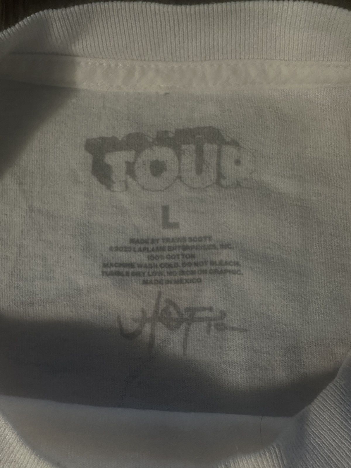 Travis Scott Travis Scott Tour Shirt Size US L / EU 52-54 / 3 - 4 Thumbnail