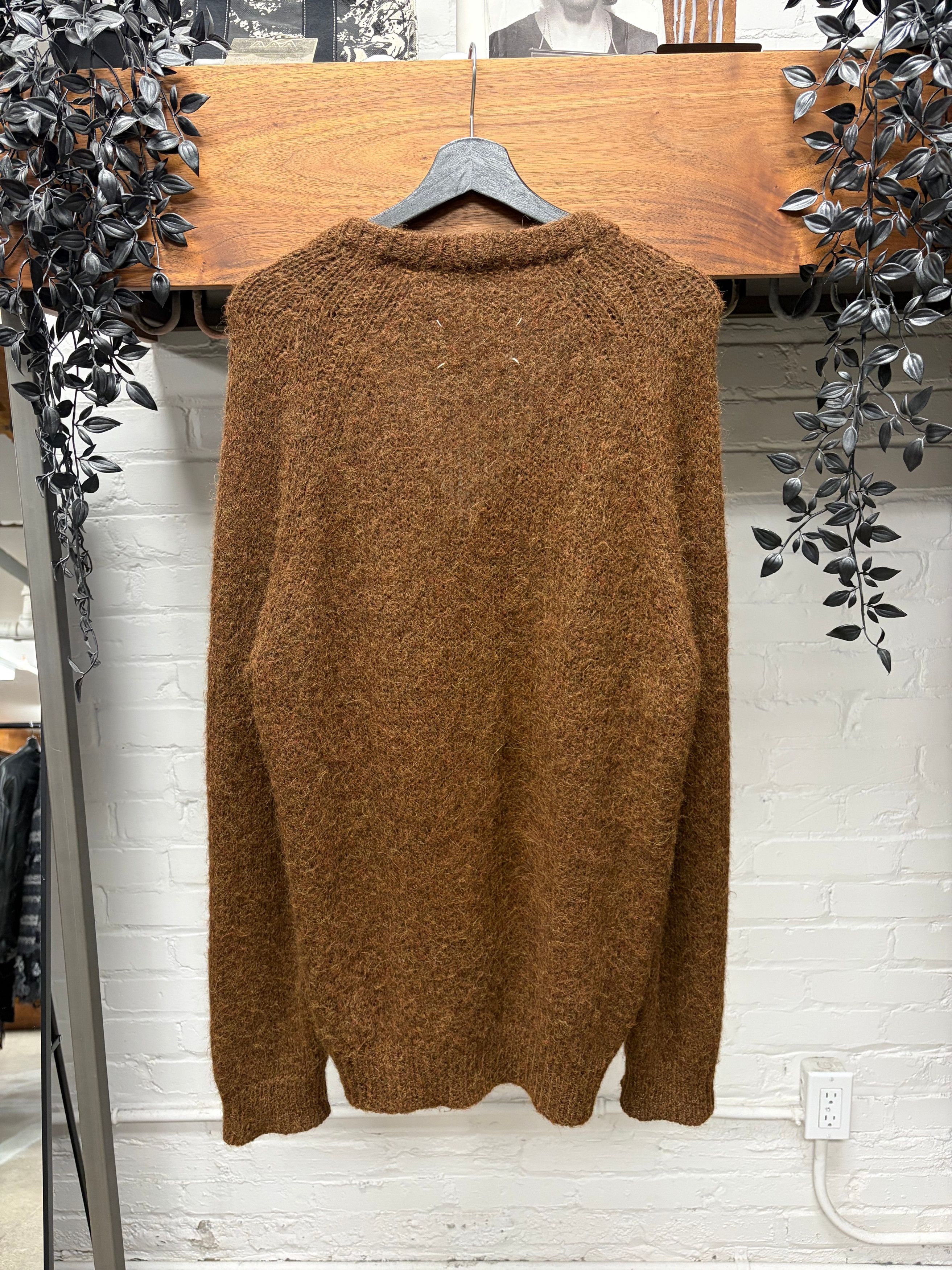 Ma+ AW2008 Maison Martin Margiela Alpaca Wool Rustic Brown Cardigan Size US M / EU 48-50 / 2 - 4 Thumbnail