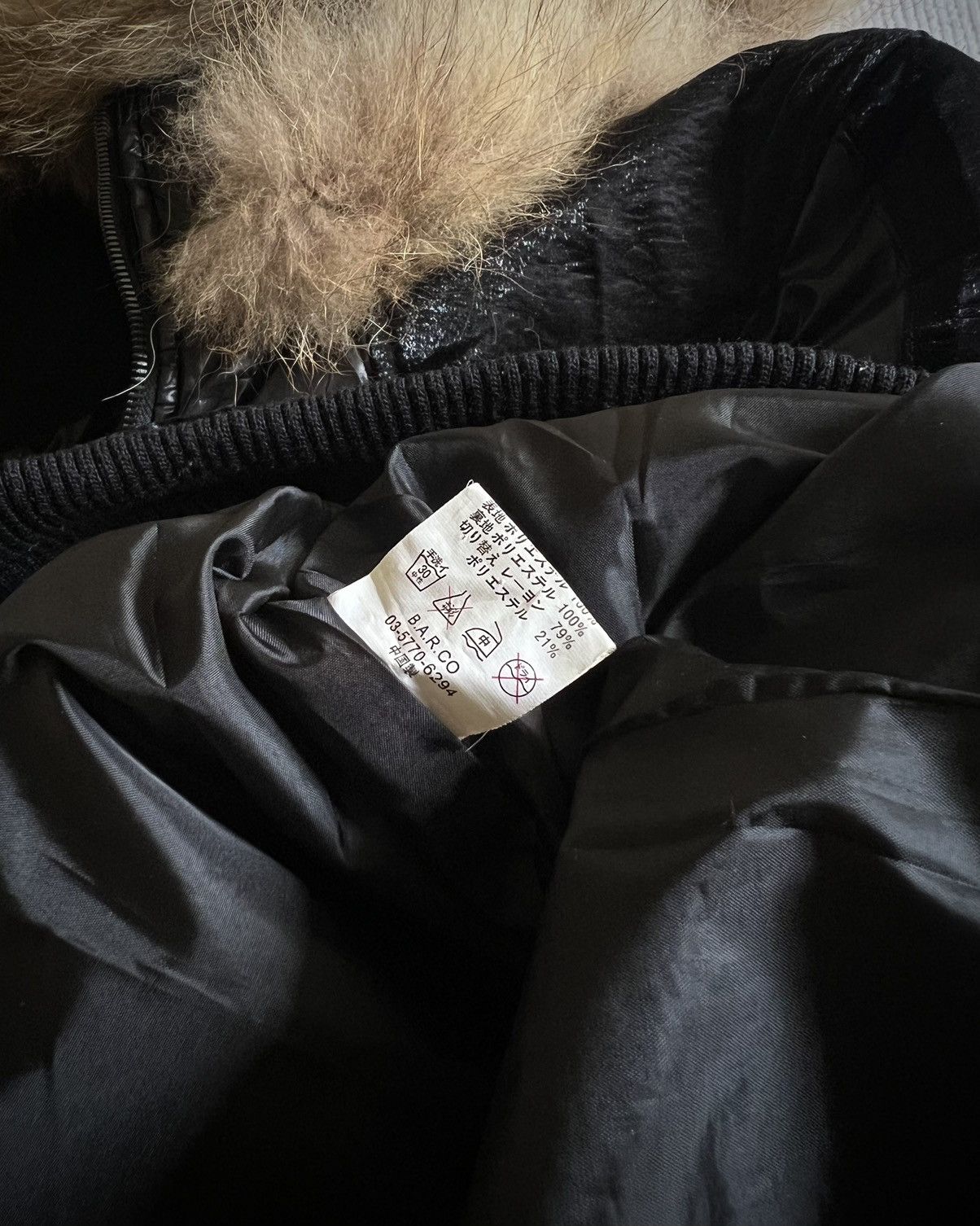 Japanese Brand Xfrm Fur Hood Chain Puffer Jacket Black Y2K Vkei Grunge Size US M / EU 48-50 / 2 - 13 Thumbnail
