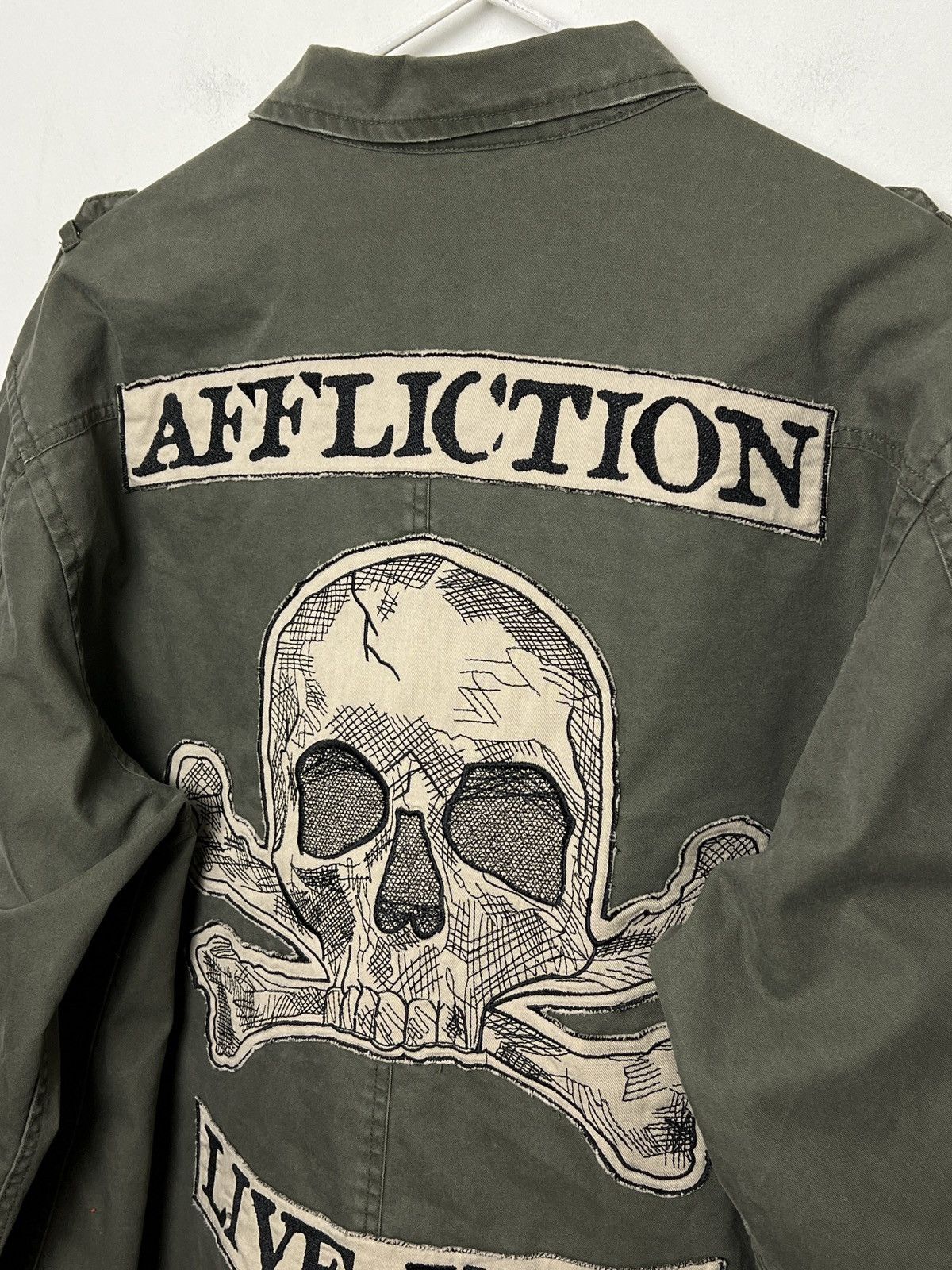 Affliction Affliction punk military jacket Size US L / EU 52-54 / 3 - 10 Thumbnail