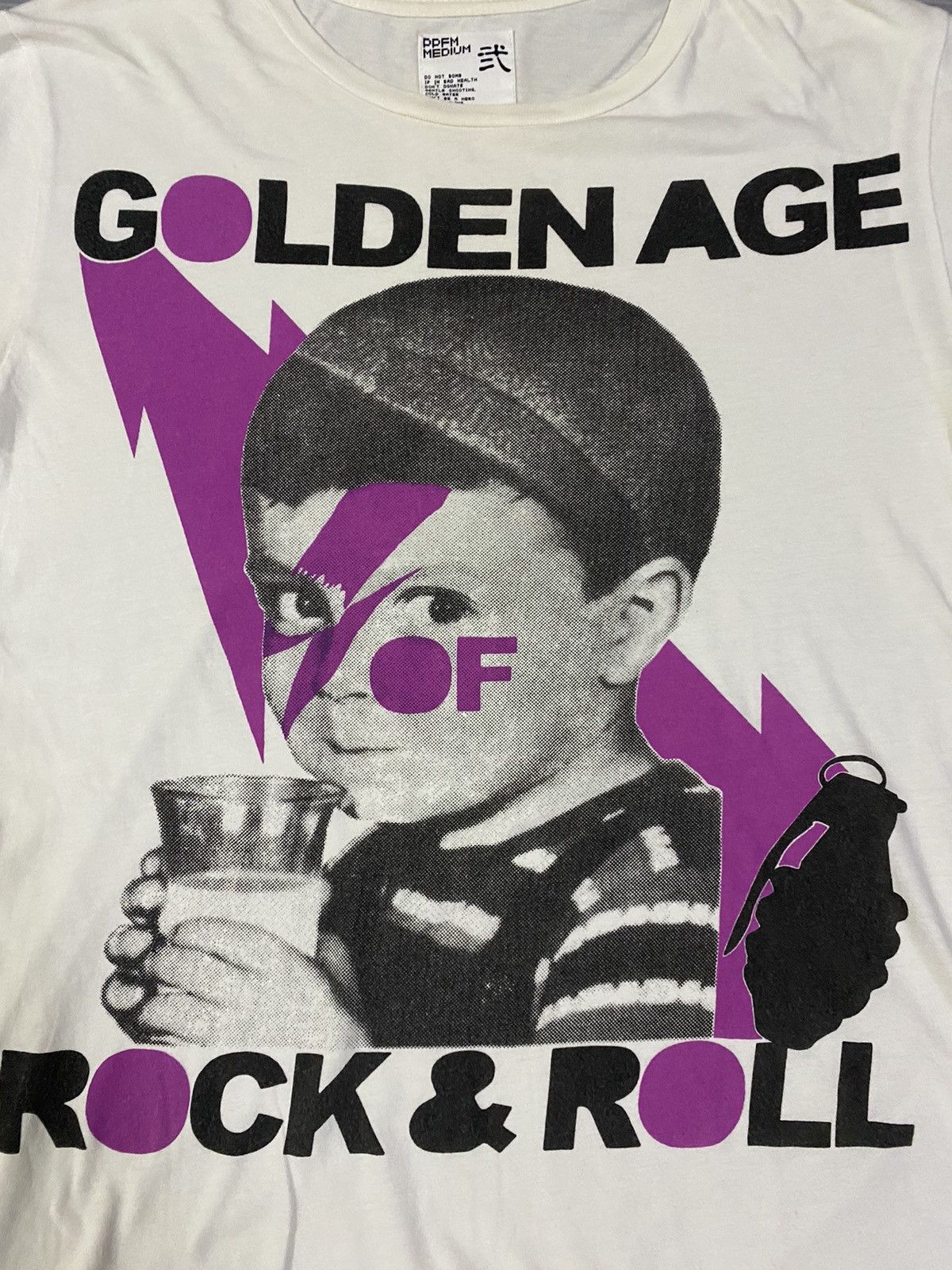 PPFM 2000s PPFM - Printed Baby Face T-Shirt Size US M / EU 48-50 / 2 - 4 Thumbnail