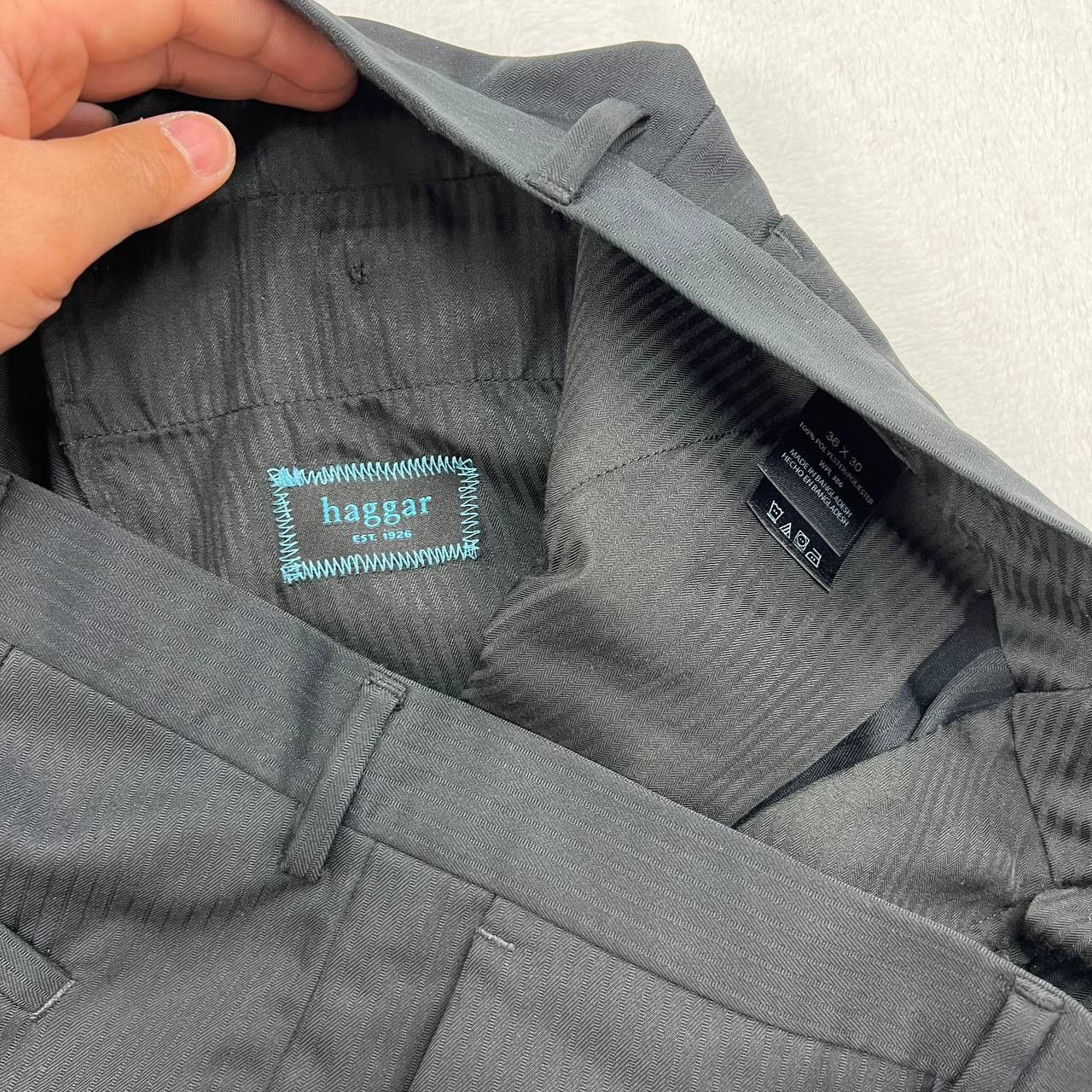 Haggar Haggar 36x30 Regular Fit High Rise Jeans Pants Denim Men Size US 36 / EU 52 - 8 Thumbnail