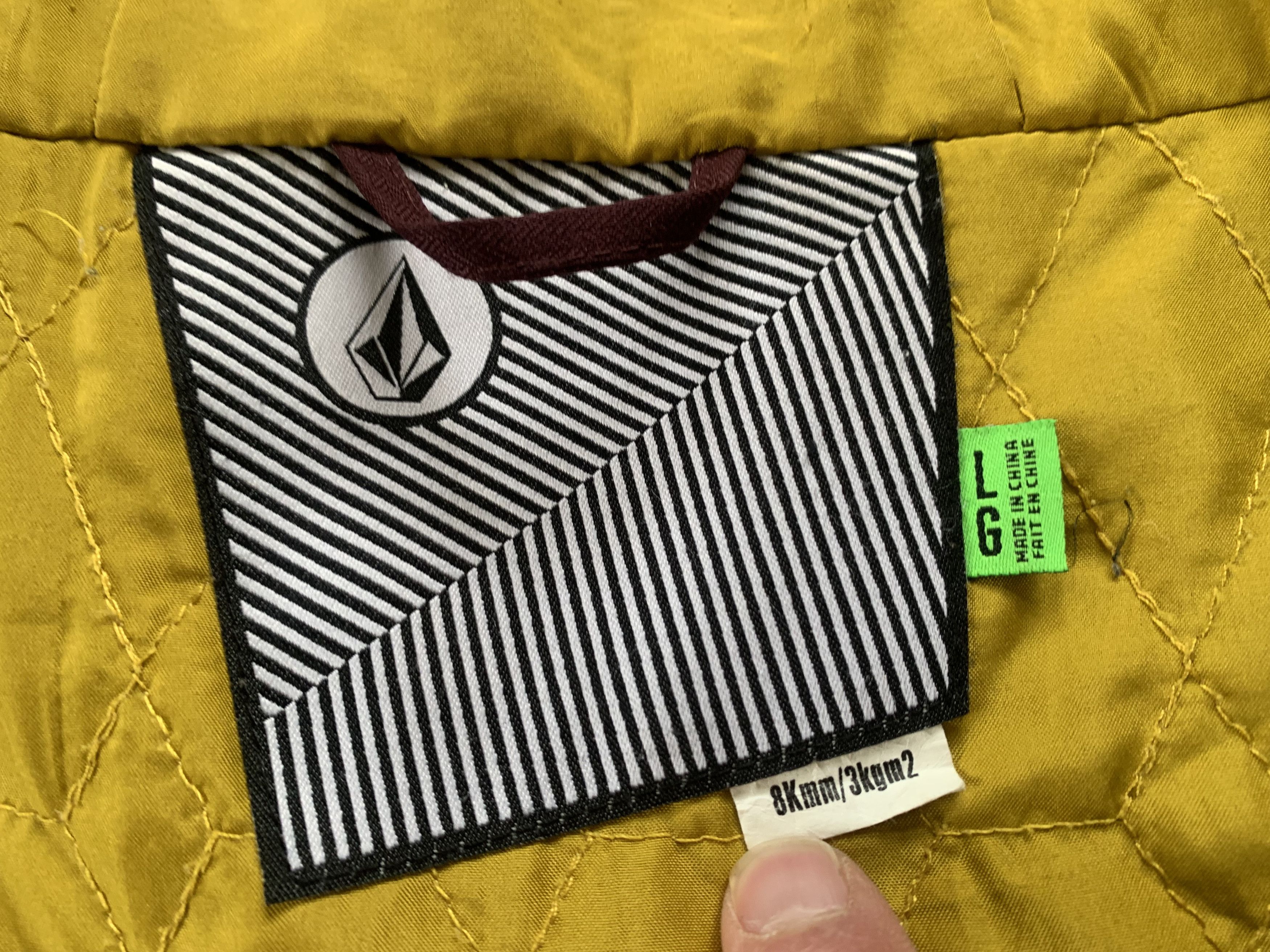 Volcom Mens Volcom Snowboard Ski Jacket Size US L / EU 52-54 / 3 - 10 Thumbnail