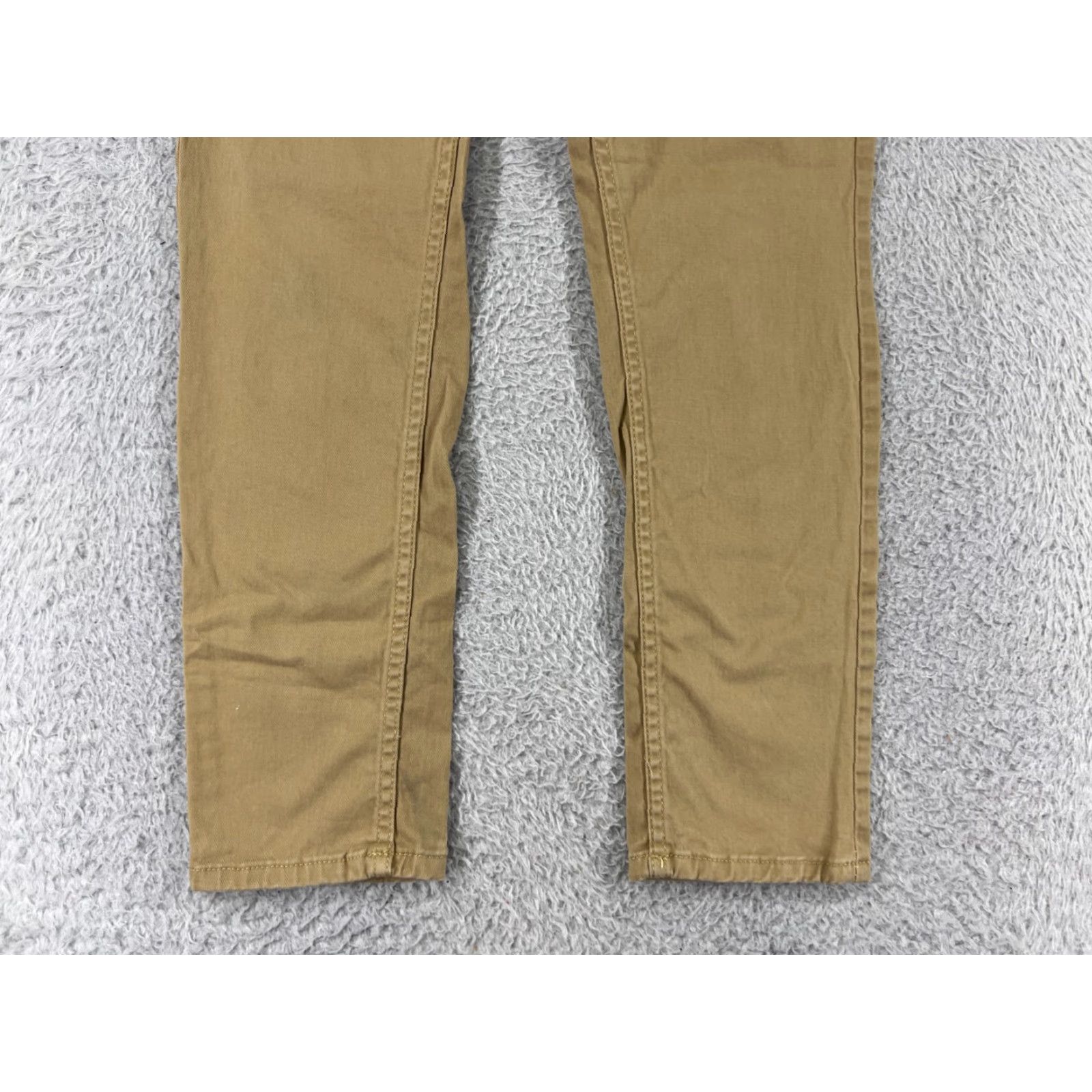 Vintage Joe's Jeans Women's Jeans Size 12 Beige Cotton Blend Straight Leg Mid Rise Fall Summer 2020s Women's Size 34" / US 12 / IT 48 - 6 Thumbnail