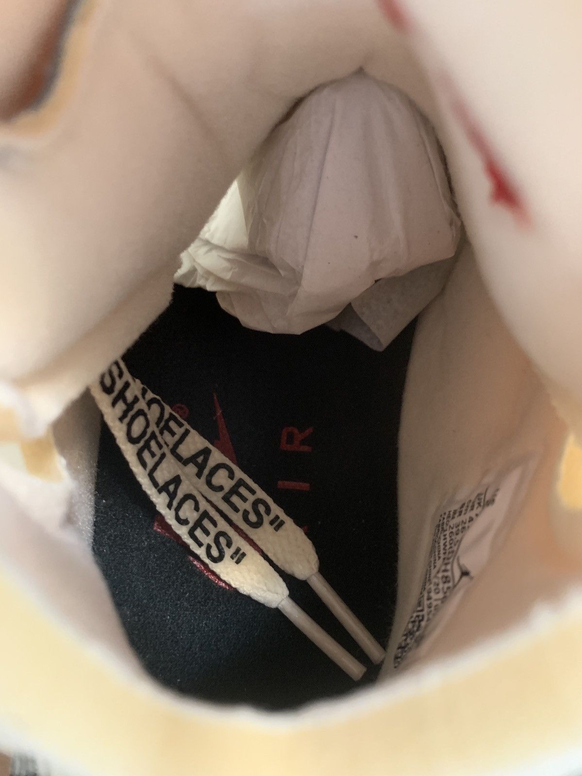 Jordan Brand Off White x Jordan 5 Sail Size US 8 / EU 41 - 10 Thumbnail