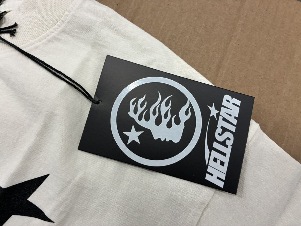Hellstar classic tee t-shirt white size medium NEW