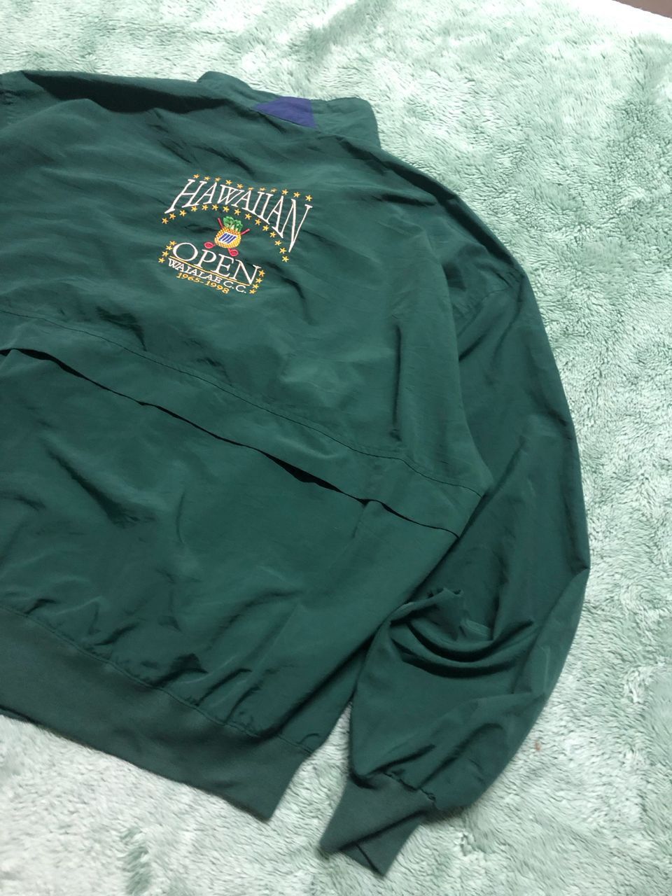 Vintage VINTAGE 1998 HAWAIIAN OPEN WAIALAE CC LIGHT JACKET OVERSIZED Size US XXL / EU 58 / 5 - 11 Thumbnail