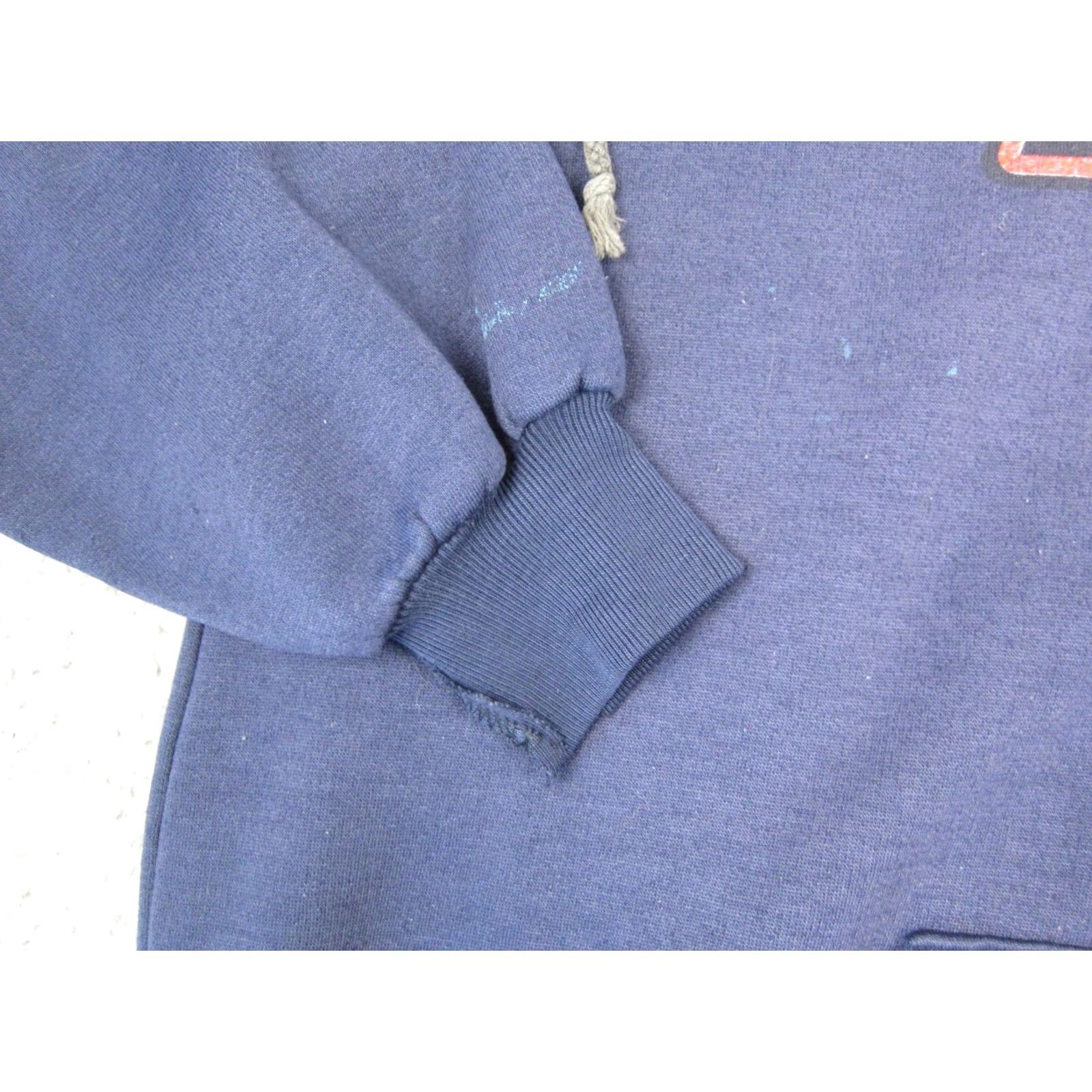 Vintage Fox Racing Hoodie Mens XL Blue Sweatshirt Biker Pullover Hooded Pockets Logo" Size US XL / EU 56 / 4 - 5 Thumbnail