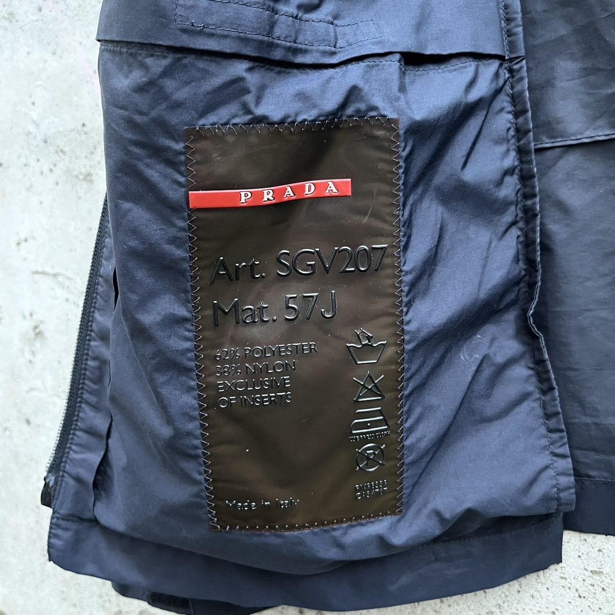 Prada ❗️RARE❗️Archive 1999 Prada Sport Nylon Fold Jacket Y2K Size US M / EU 48-50 / 2 - 6 Thumbnail
