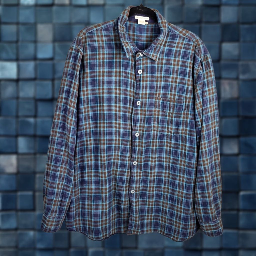 Carbon2Cobalt Carbon 2 cobalt Men’s Lined Button-Up 100% Cotton shirt XL Multicolor Button-Down Collared Long Sleeve Casual Shirt Men XL Size US XL / EU 56 / 4 - 1 Thumbnail