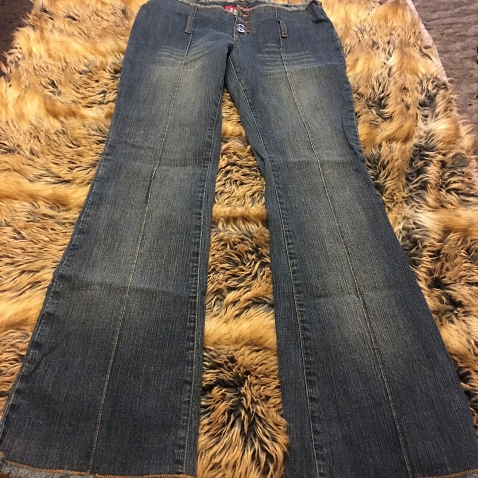 Other Zana-di low rise fray detailed jeans NWOT 5 Size 27" / US 4 / IT 40 - 2 Thumbnail
