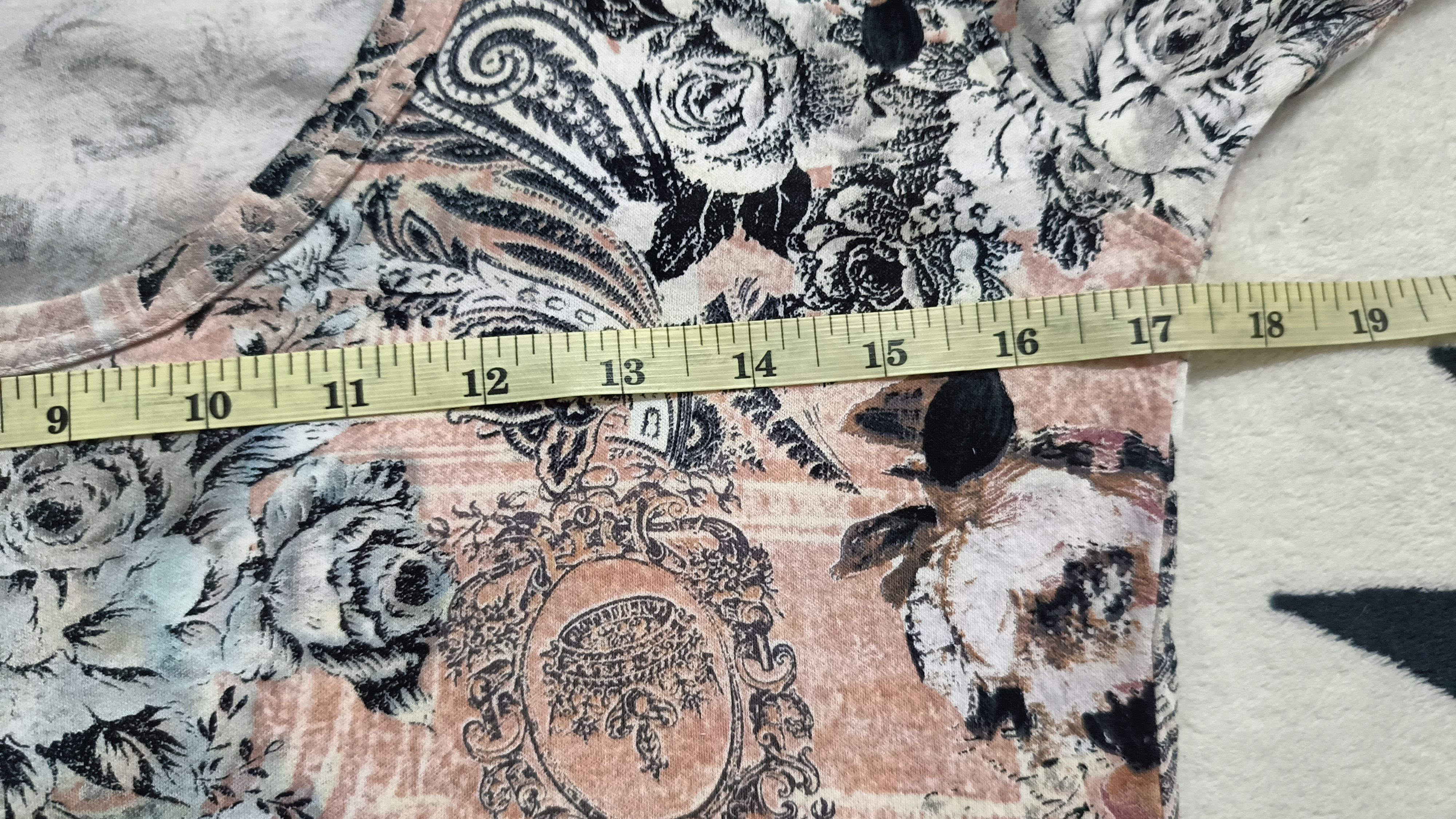 Hysteric Glamour × Tornado Mart × Vintage 🔥🔥Rare Vintage Tornado Mart Floral Design L/S Tee Size M / US 6-8 / IT 42-44 - 6 Thumbnail