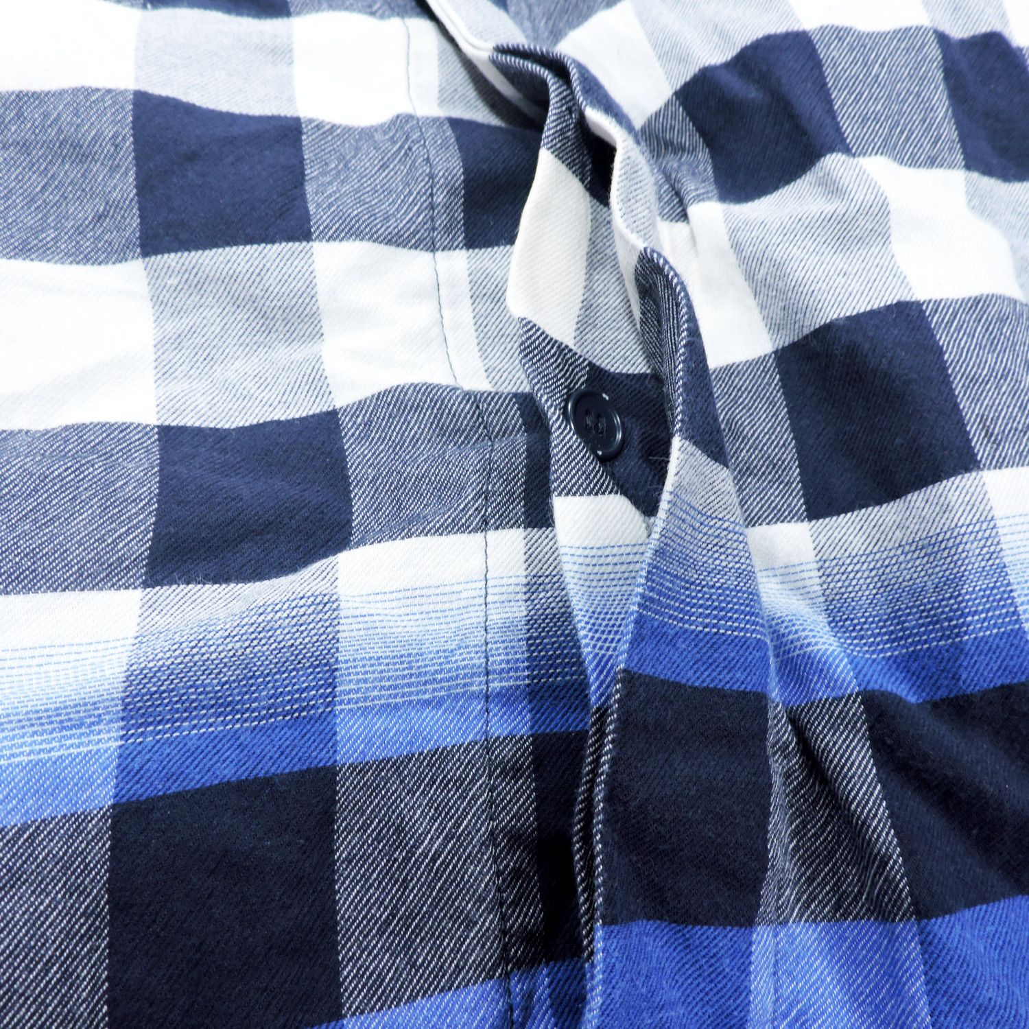 Juun.J JUNN.J DOUBLE LAYER PLAID LONG SLEEVE SHIRT Size US S / EU 44-46 / 1 - 16 Thumbnail