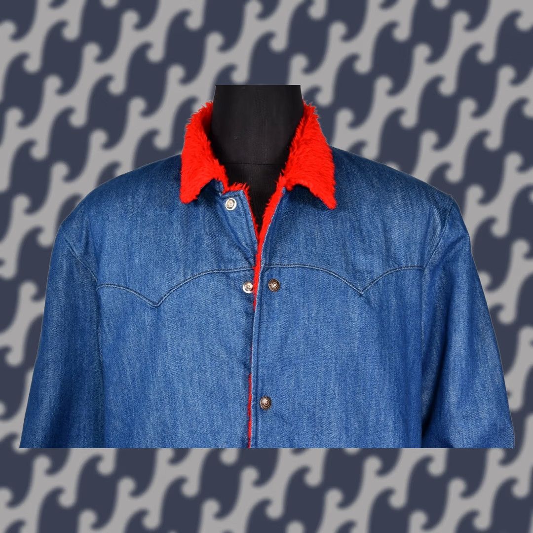 Levi's Levi’s Sherpa Car Jacket NO FUN LVC Vintage Clothing Archives Men’s Jacket L Blue 100% Cotton Size US L / EU 52-54 / 3 - 1 Thumbnail