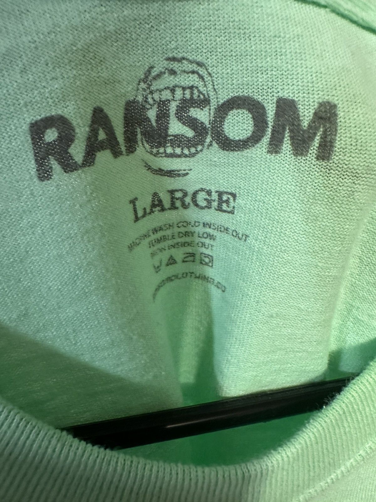 Ransom Clothing × Superrradical Superrradical x Ransom: Mint Green Shirt Size US L / EU 52-54 / 3 - 3 Thumbnail