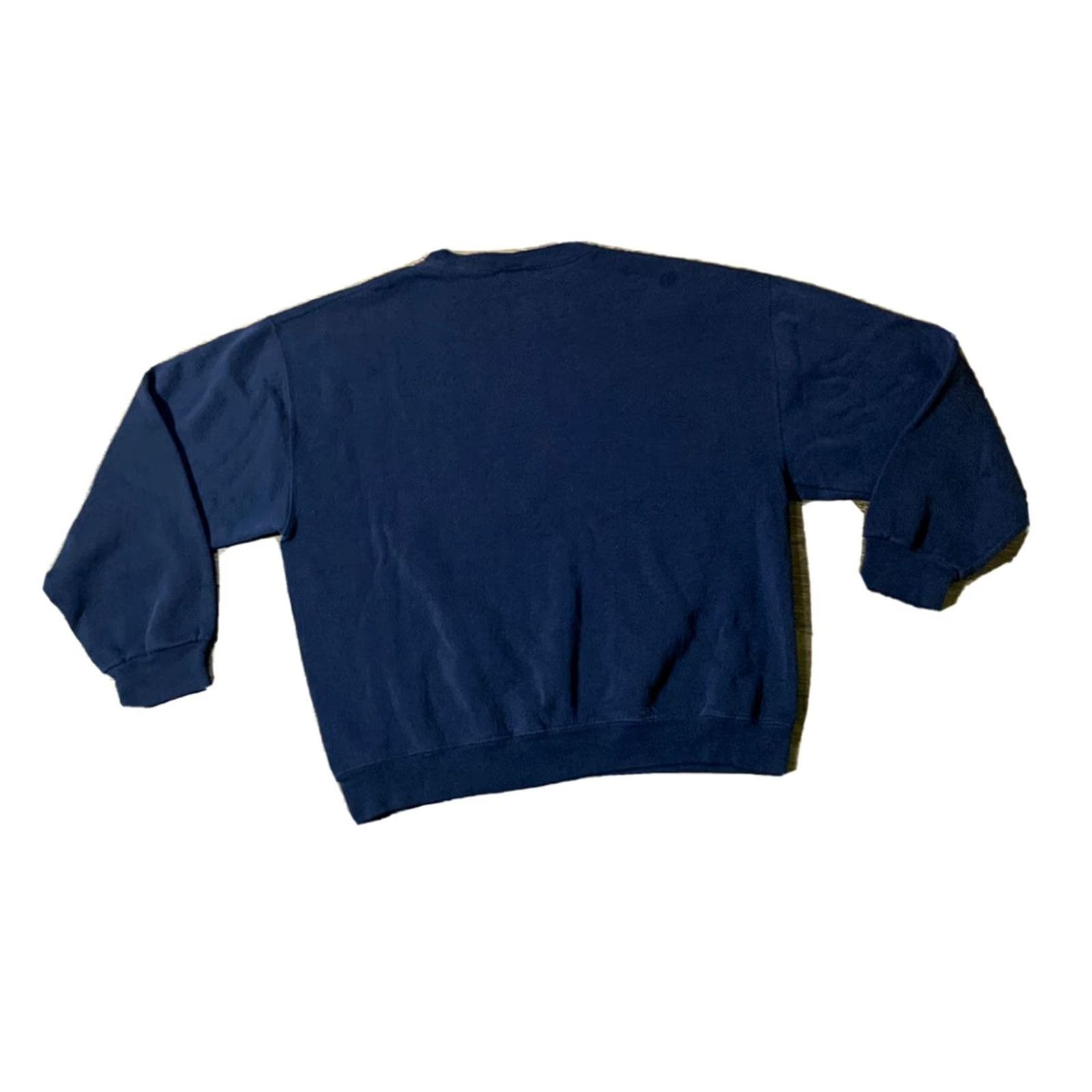 Russell Athletic VINTAGE 90s Russell Athletic Blue Pullover Crewneck Sweatshirt Adult Large Mens Size US L / EU 52-54 / 3 - 3 Thumbnail