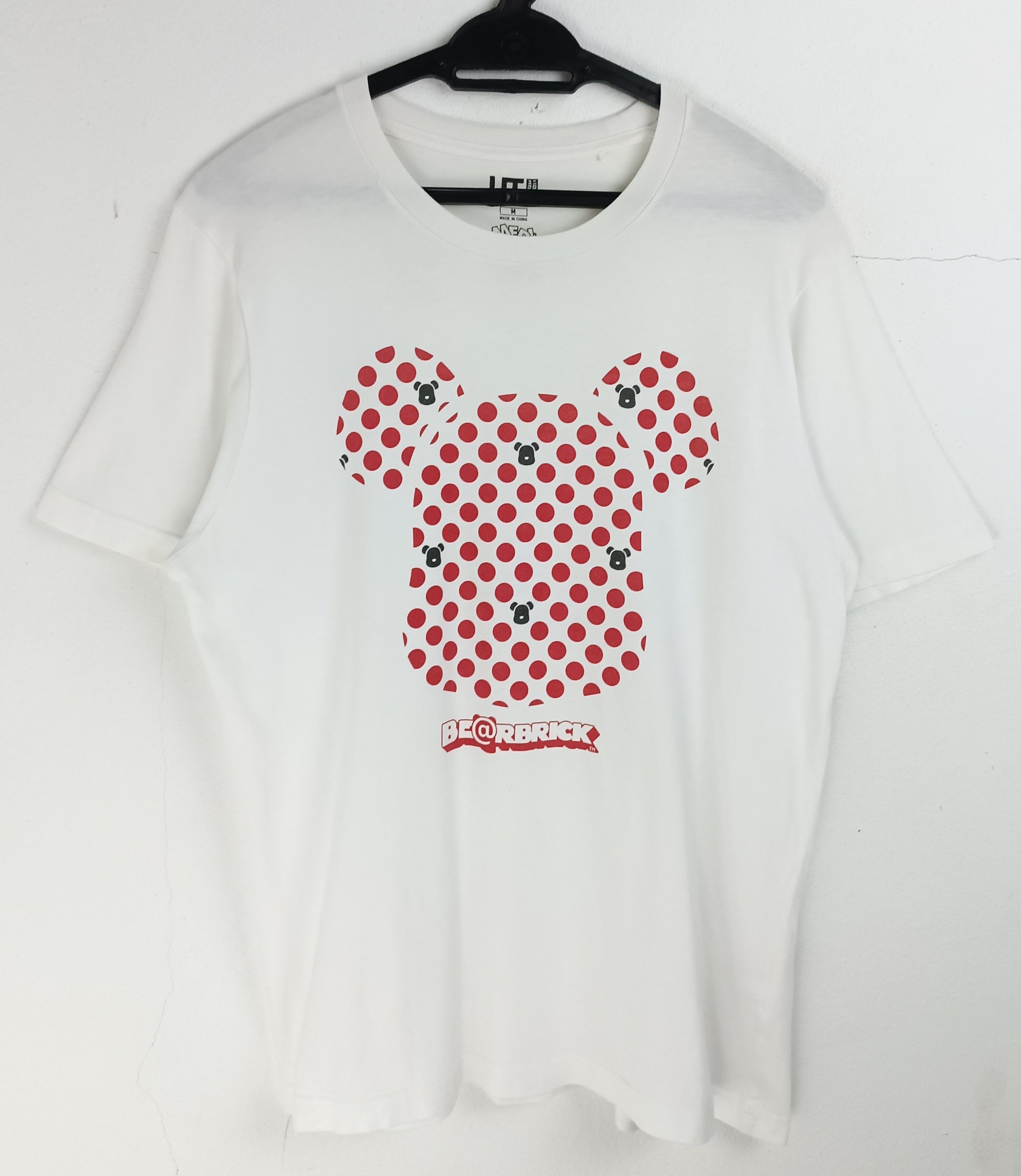Medicom Toy VINTAGE MEDICOM TOY BEARBRICK POLKADOT DESIGN TEE Size US M / EU 48-50 / 2 - 3 Thumbnail