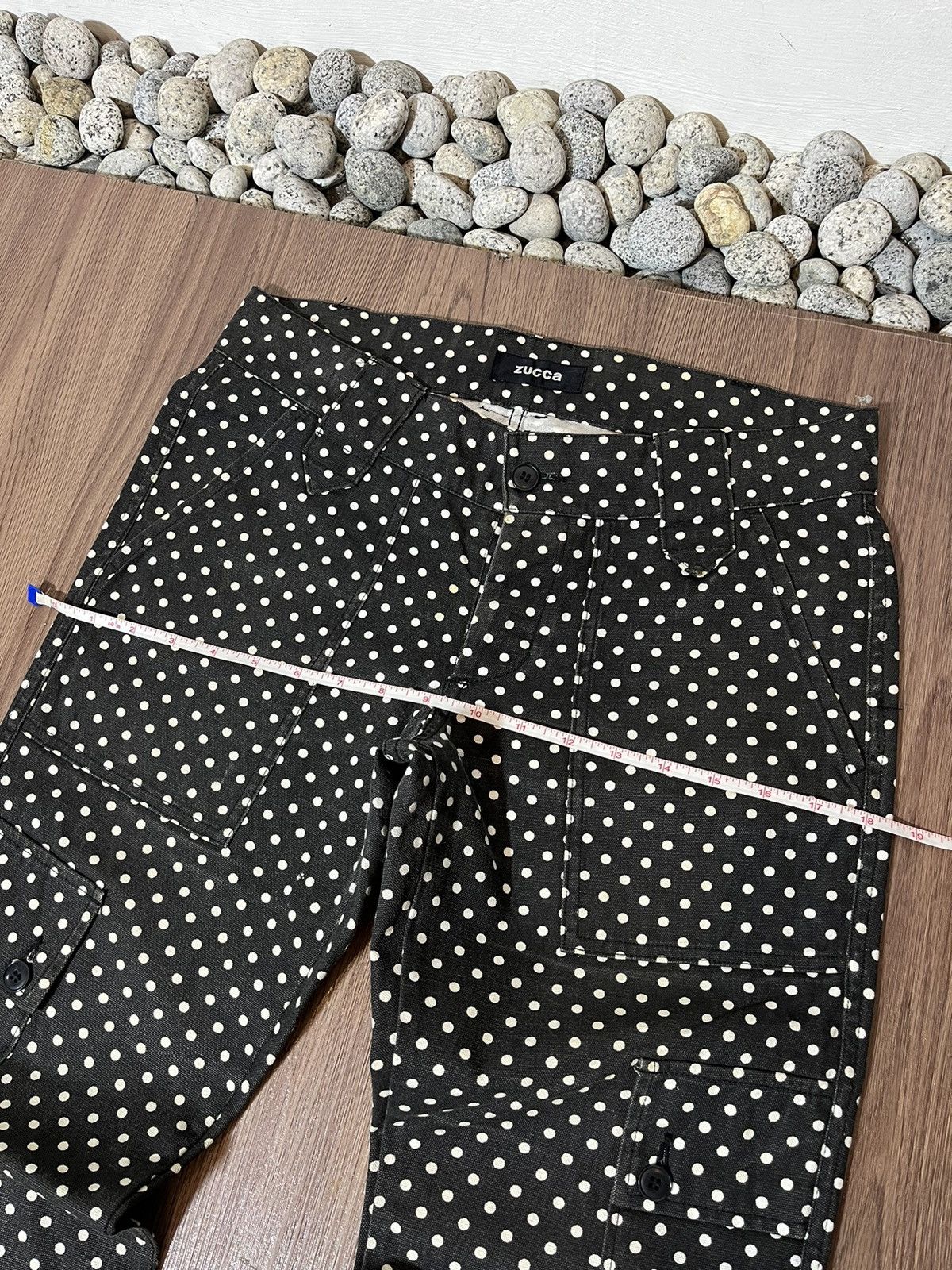 Zucca Zucca by Issey Miyake Polkadot Cargo Pants Size US 31 - 12 Thumbnail