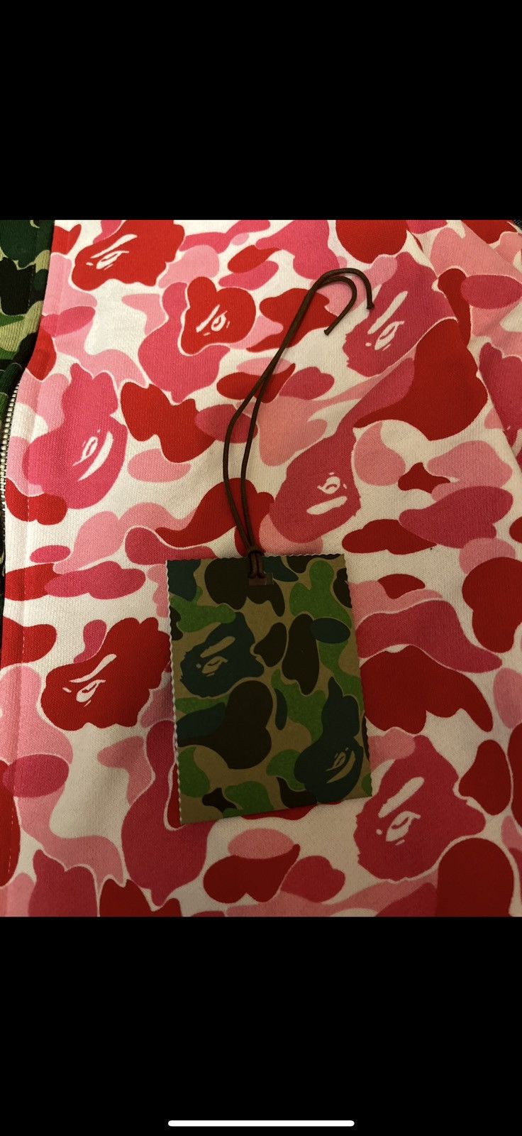 Bape ABC Camo Split Half Shark Full Zip Hoodie Size US XL / EU 56 / 4 - 5 Thumbnail