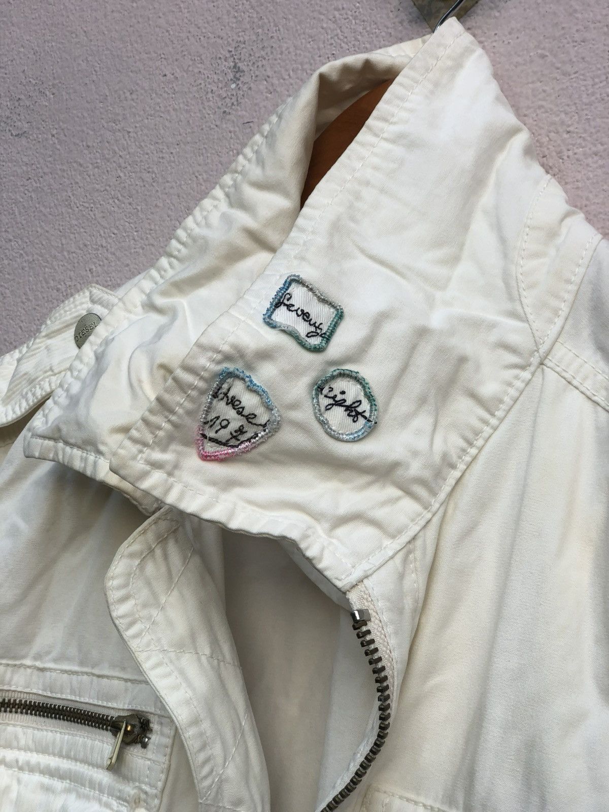 Diesel Diesel Multiy Pocket Zipper Bikers Jacket Size US XL / EU 56 / 4 - 4 Thumbnail