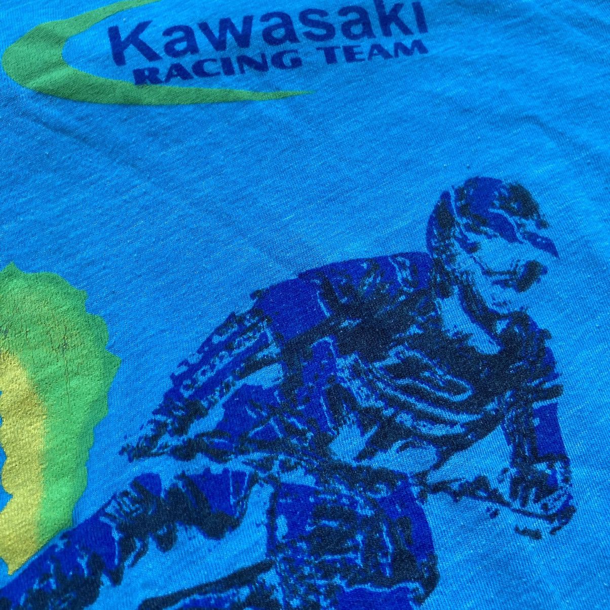 DC × Vintage Vintage Monster Energy Kawasaki DC Racing T-shirt Size US L / EU 52-54 / 3 - 4 Thumbnail