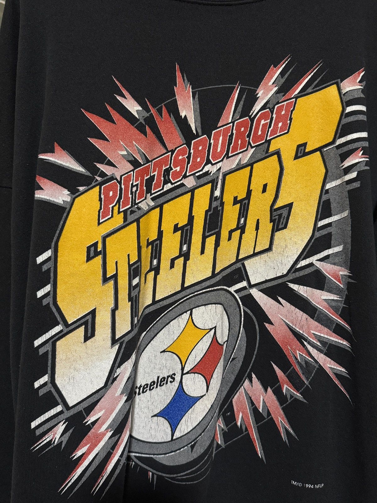 Vintage Vintage Steelers crewneck Size US L / EU 52-54 / 3 - 3 Thumbnail