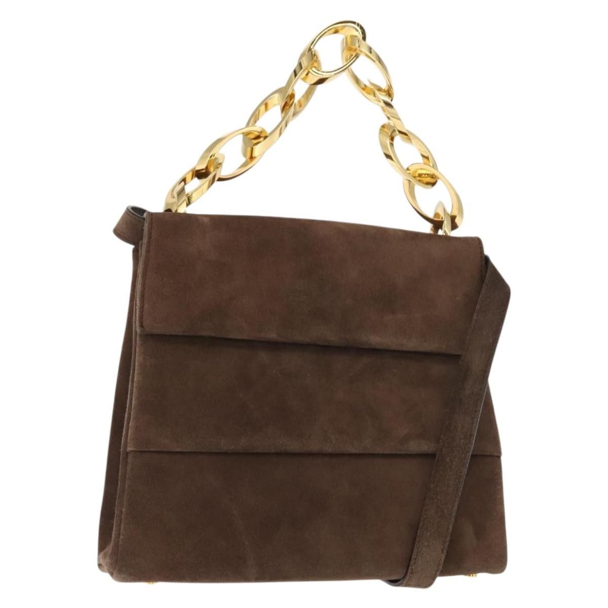 Salvatore Ferragamo Salvatore Ferragamo Vintage Handbag Suede Size ONE SIZE - 1 Thumbnail