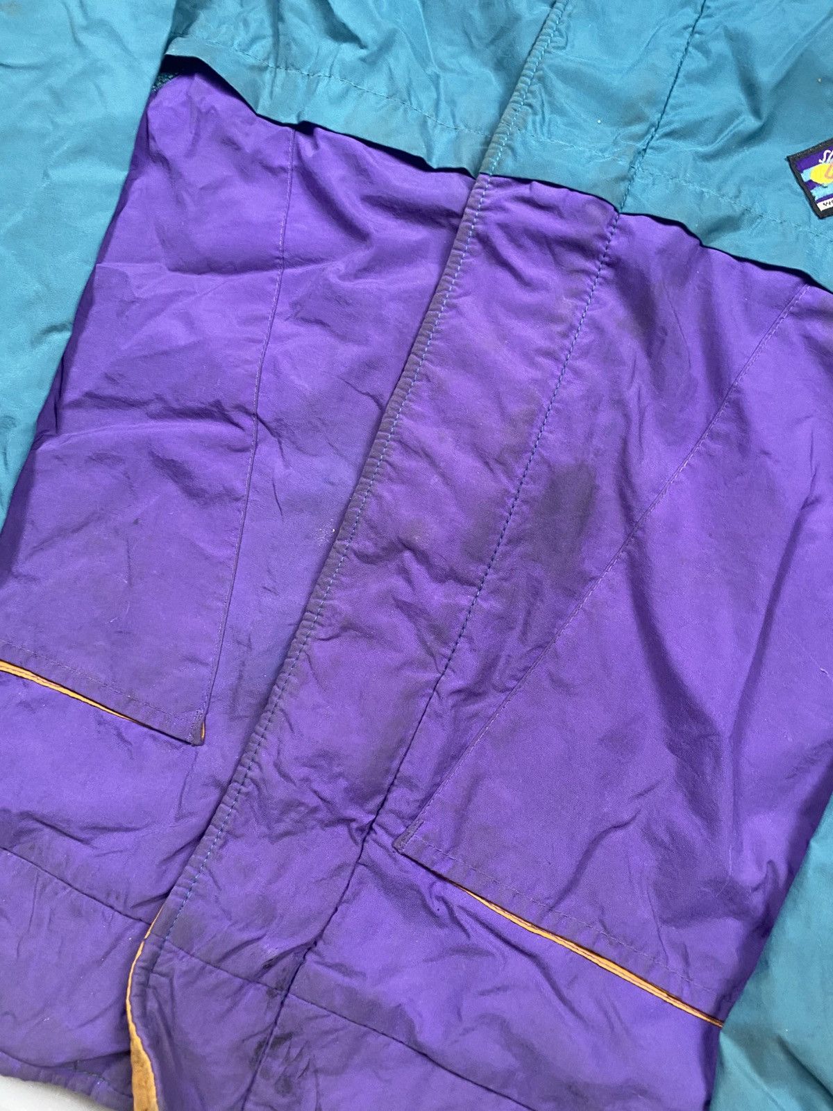 Woolrich Woolen Mills Vintage 90s Woolrich Colour Block Jacket Size US XL / EU 56 / 4 - 3 Thumbnail