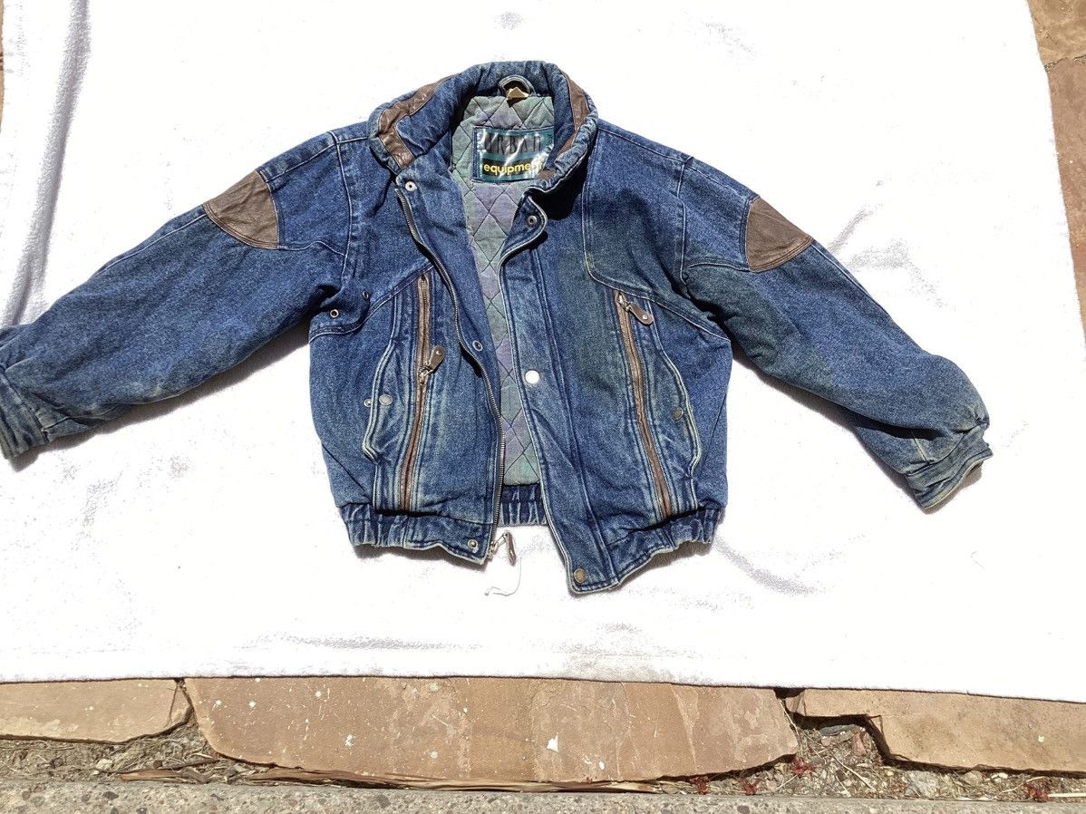 Other Vintage Avant Garde Opium y2k Napoleon Denim Jacket | Grailed
