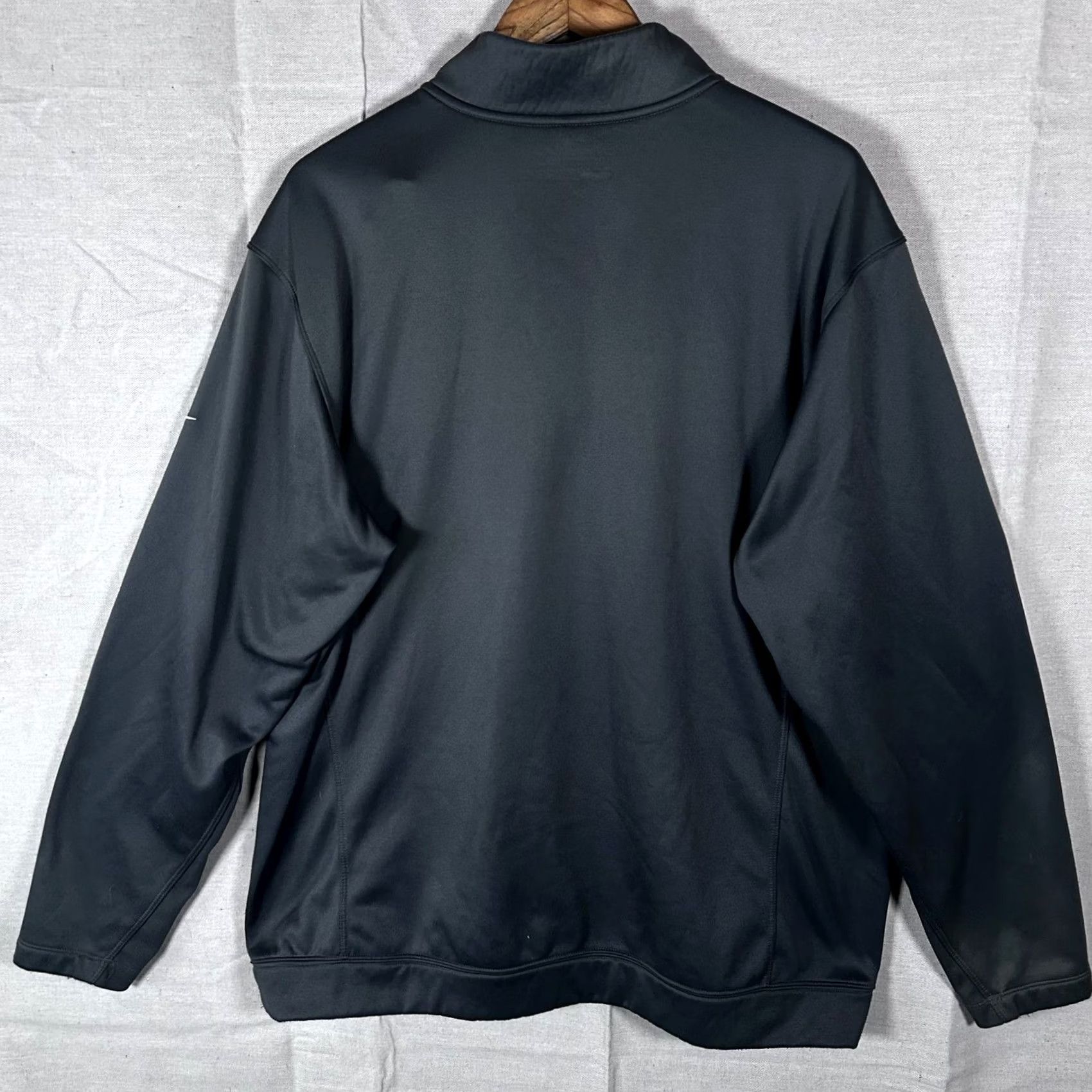 Nike Nike Golf Therma-Fit Mens XL 1/4 Zip Pullover Jacket Dark Gray Tour Performance S Sweatshirt Activewear Casual Golf Men XL Black Size US XL / EU 56 / 4 - 3 Thumbnail