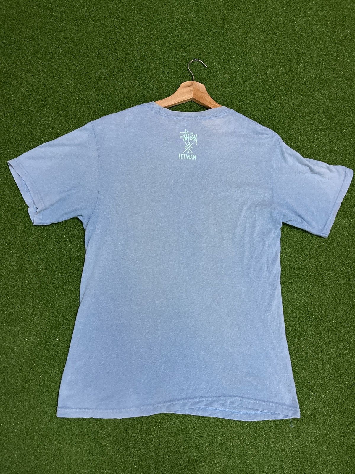 Stussy VINTAGE STUSSY X LETMAN ART TEE VERY RARE Size US S / EU 44-46 / 1 - 3 Thumbnail
