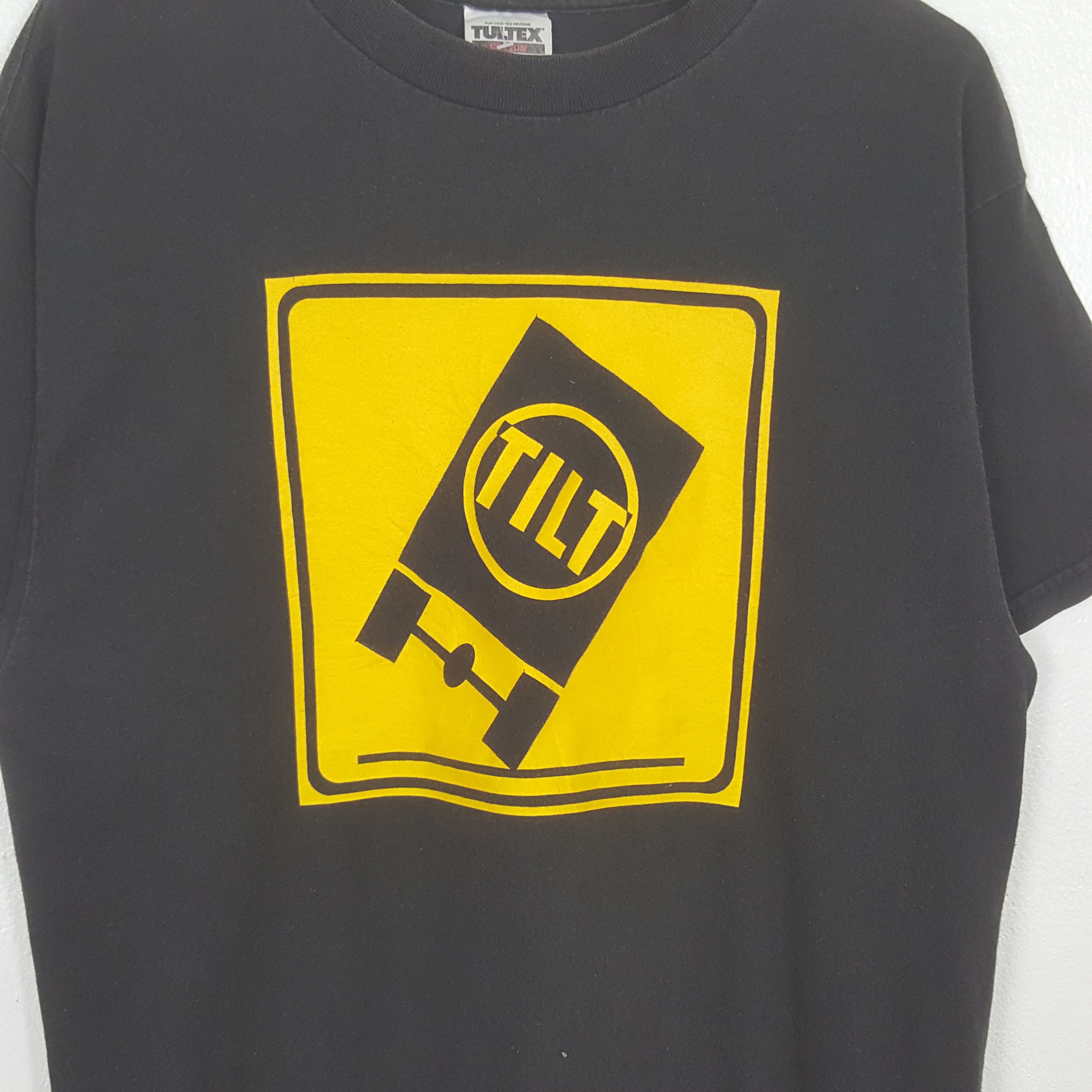 Band Tees Vintage 90's TILT Sign Punk Band Tshirt C312N12 Size US L / EU 52-54 / 3 - 2 Thumbnail