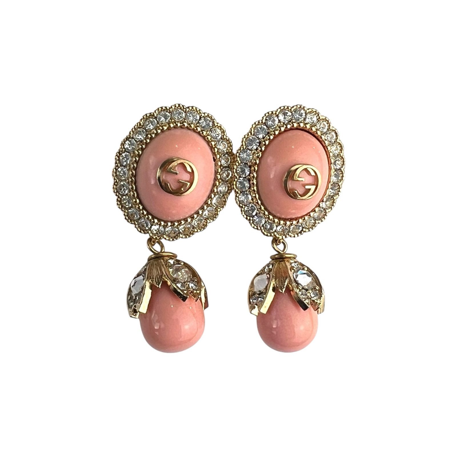 Gucci Gucci Drop Earrings Size ONE SIZE - 1 Thumbnail