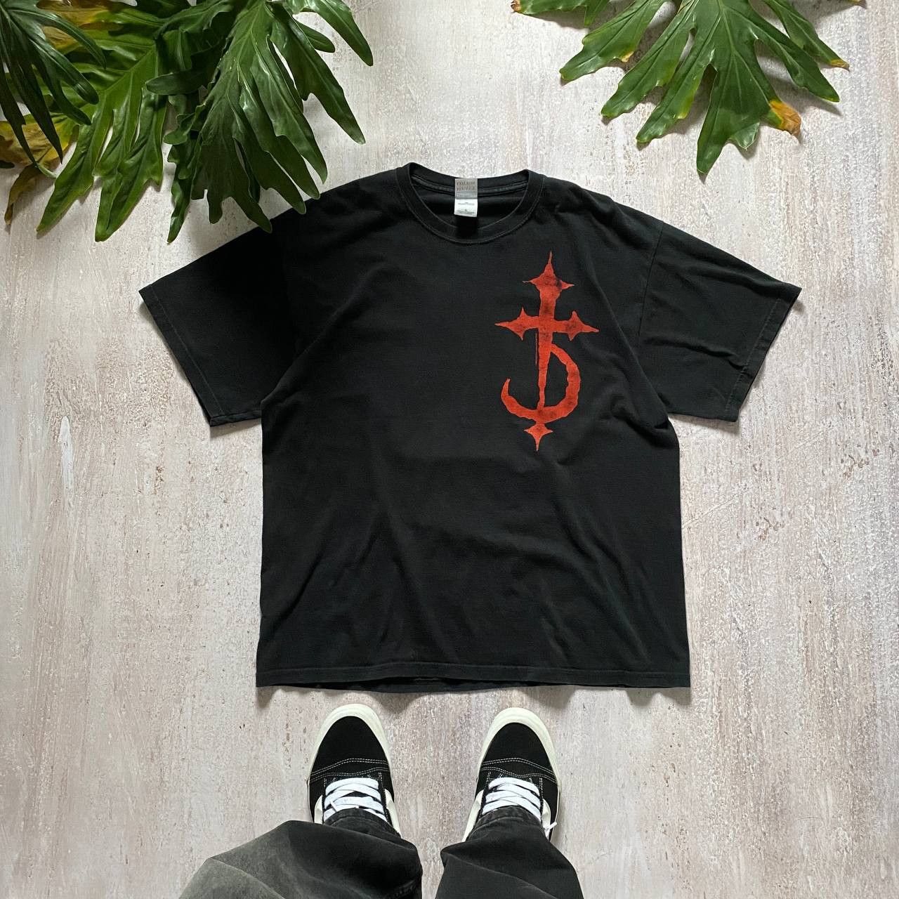 Band Tees VINTAGE Y2K DEVIL DRIVER GOD AND DEVIL RARE FADED T SHIRT Size US XL / EU 56 / 4 - 2 Thumbnail